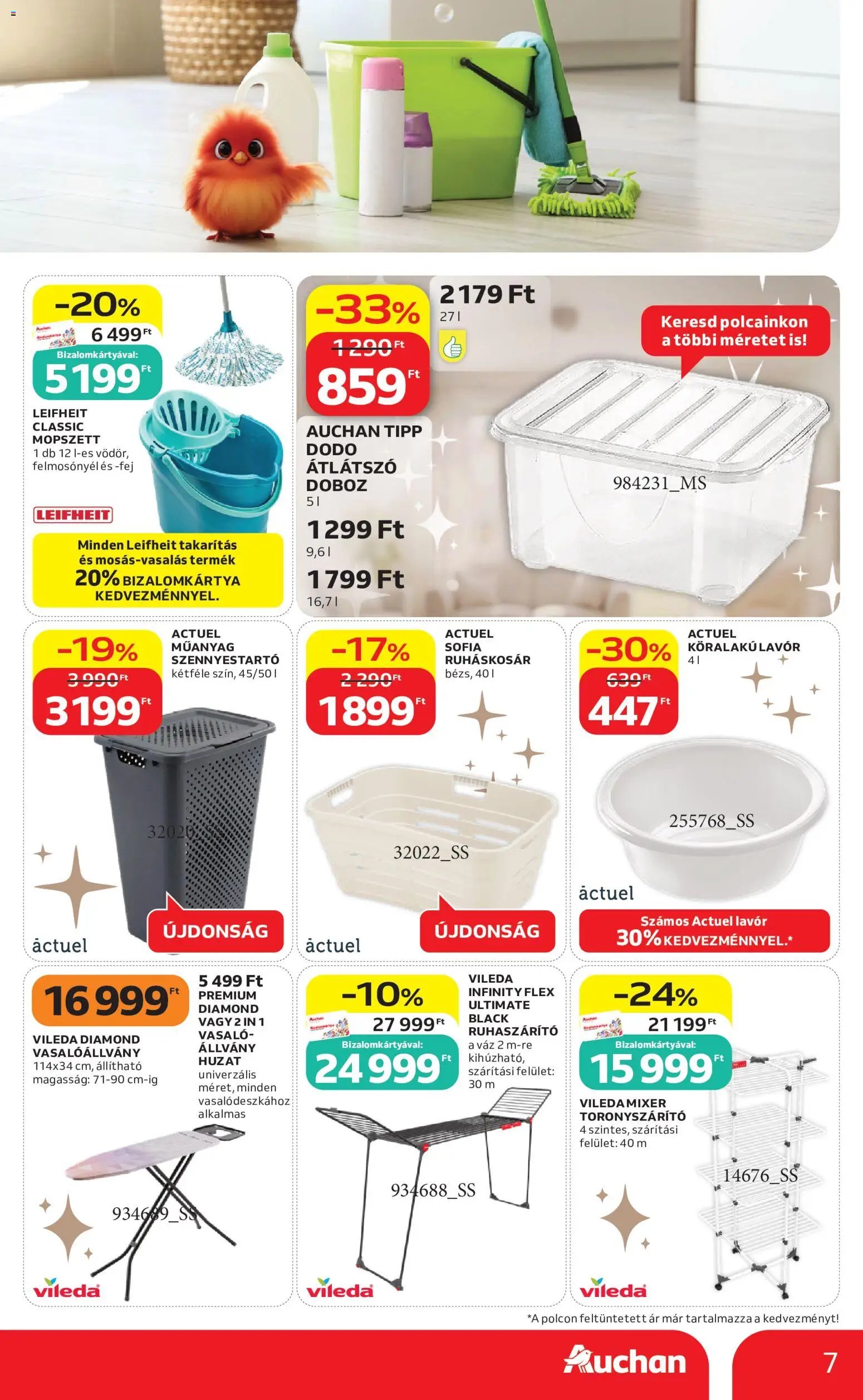Auchan újság 2026.06.04. Auchan Fehér hetek ajánlatai