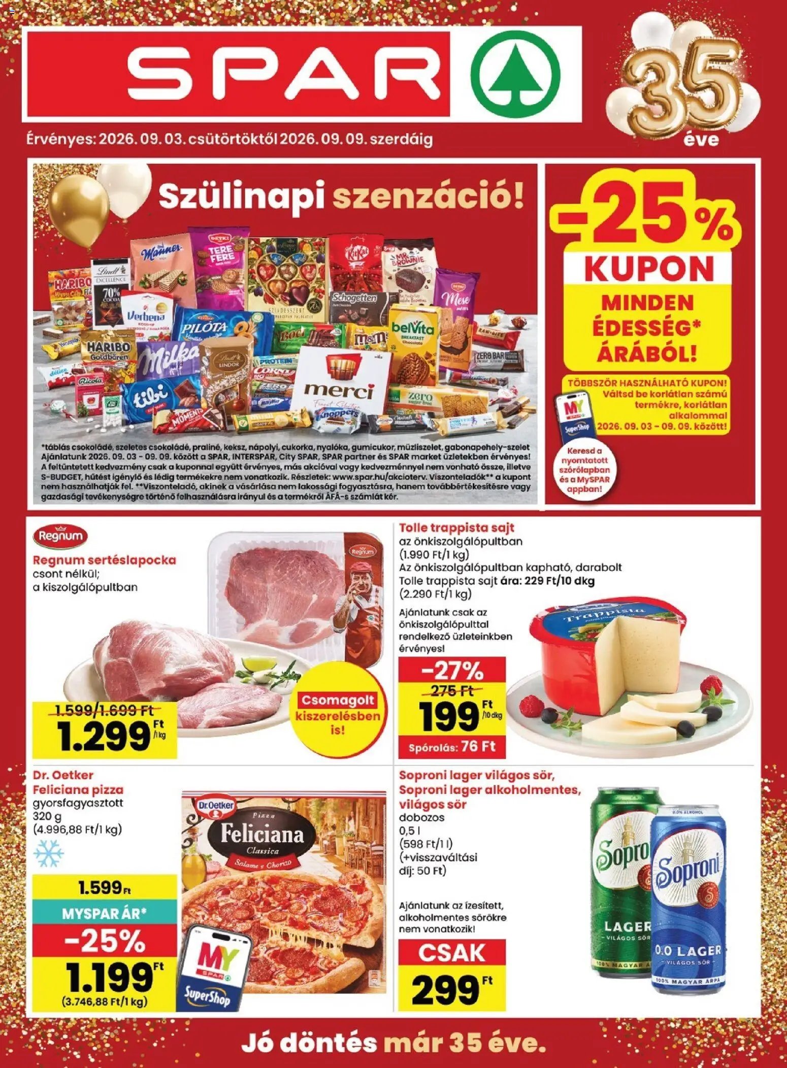 Spar újság 2026.09.03. Spar akciós újság