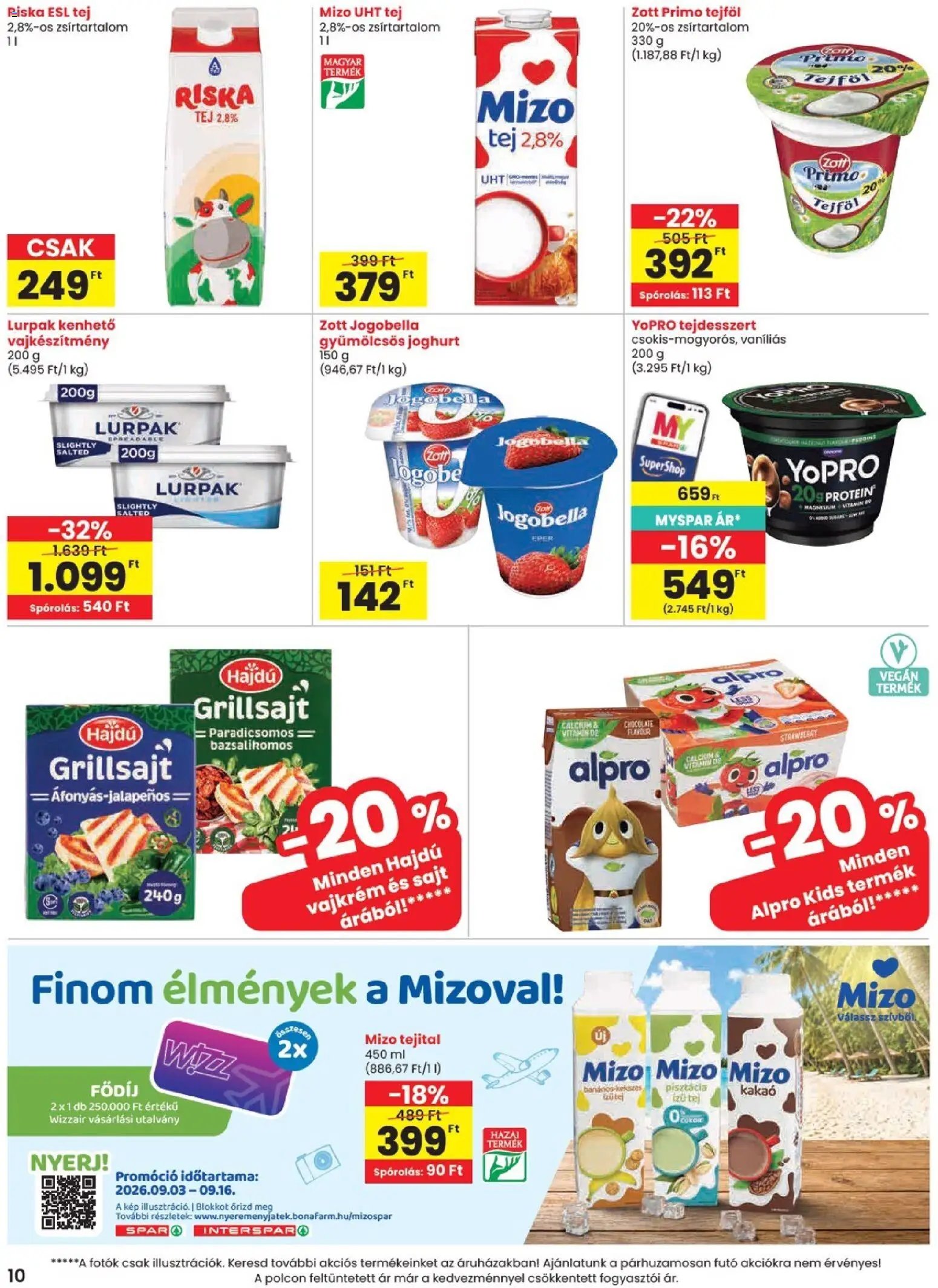 Spar újság 2026.09.03. Spar akciós újság