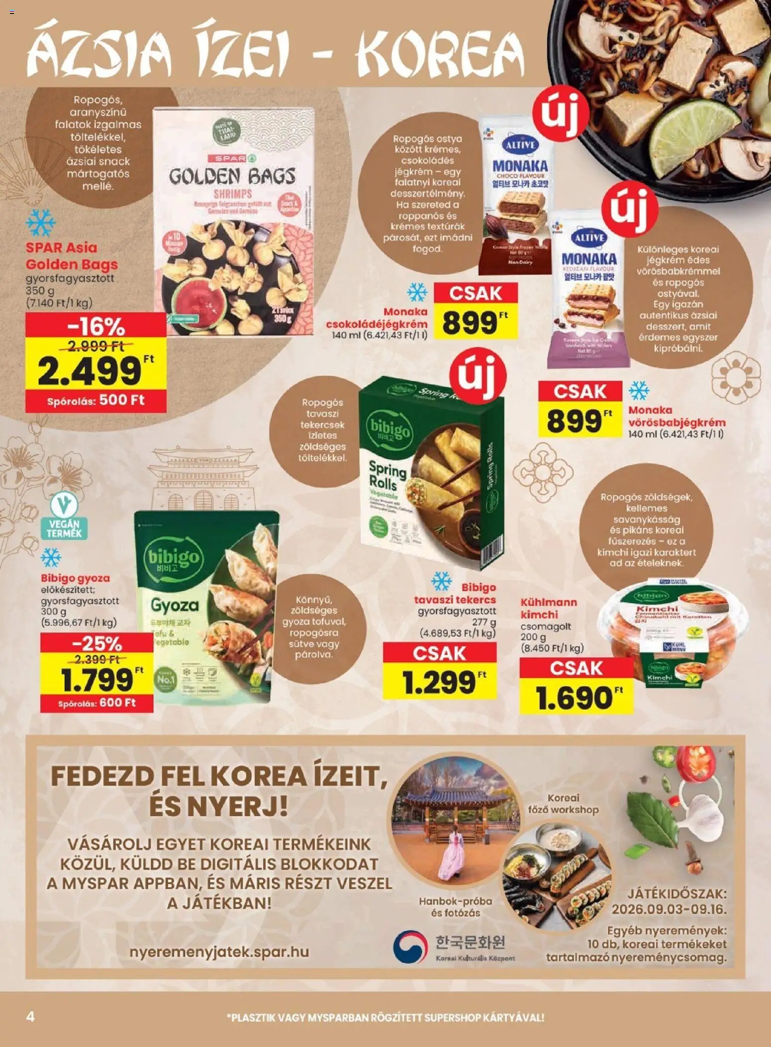 Spar újság 2026.09.03. Spar akciós újság