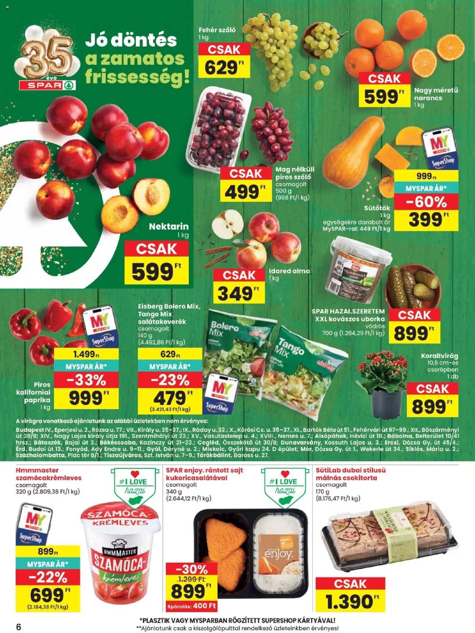 Spar újság 2026.09.03. Spar akciós újság