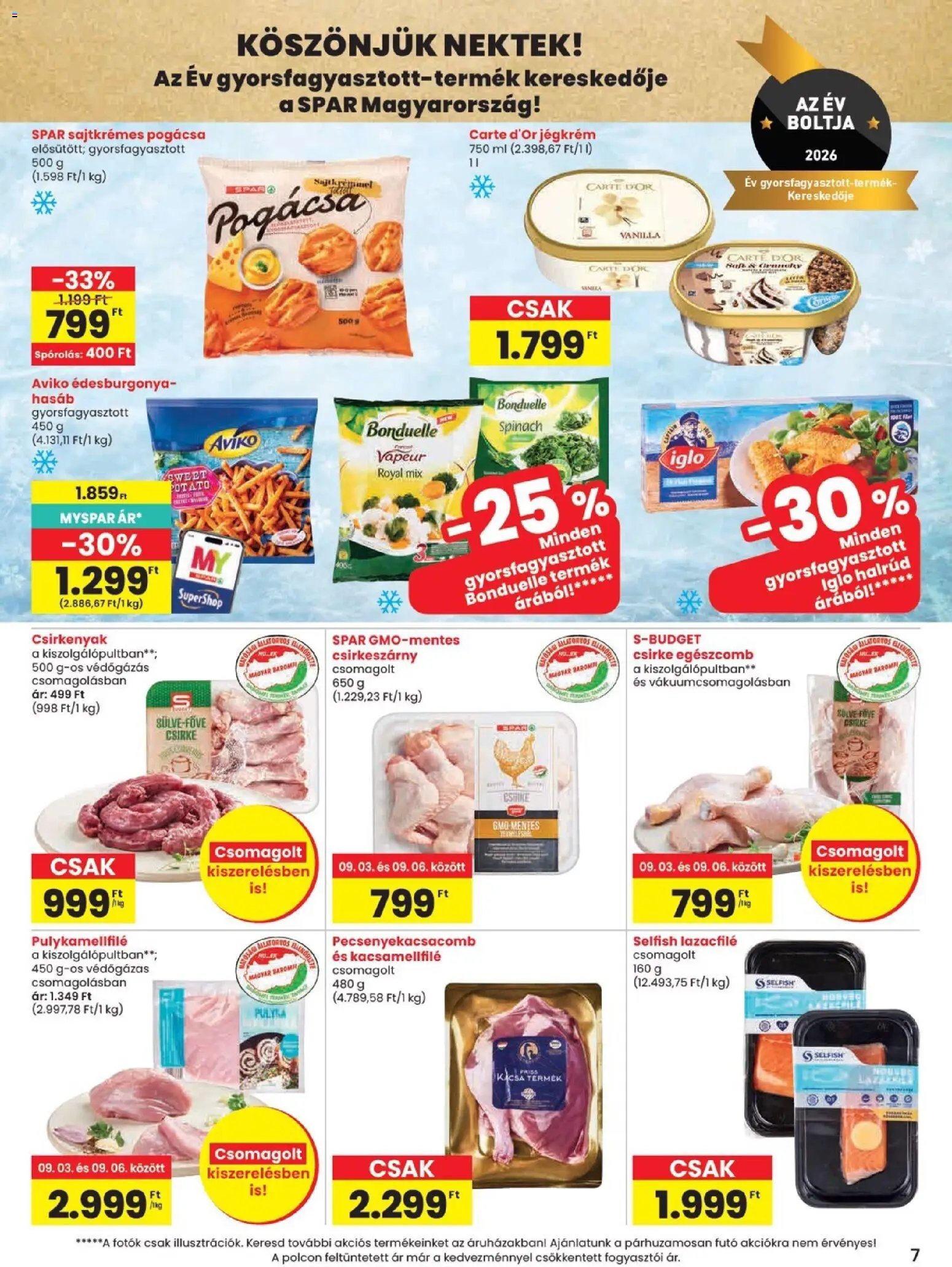 Spar újság 2026.09.03. Spar akciós újság