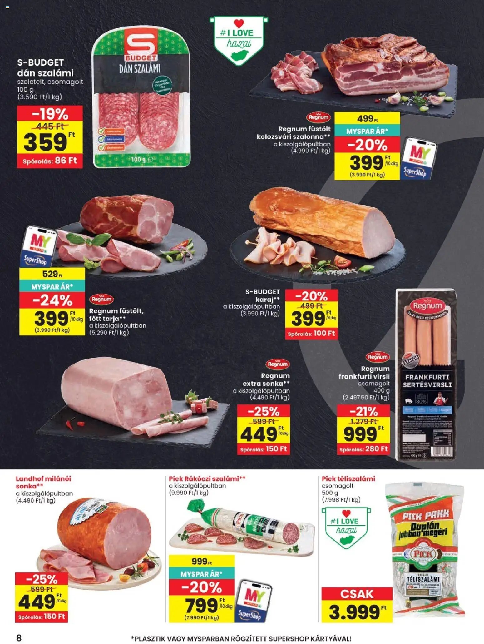 Spar újság 2026.09.03. Spar akciós újság