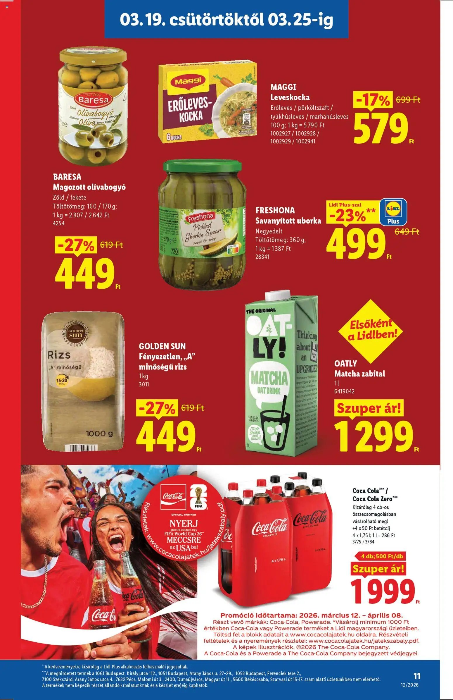 Lidl újság 2026.03.19. Lidl akciós újság (2026-03-19 - 2026-03-25)