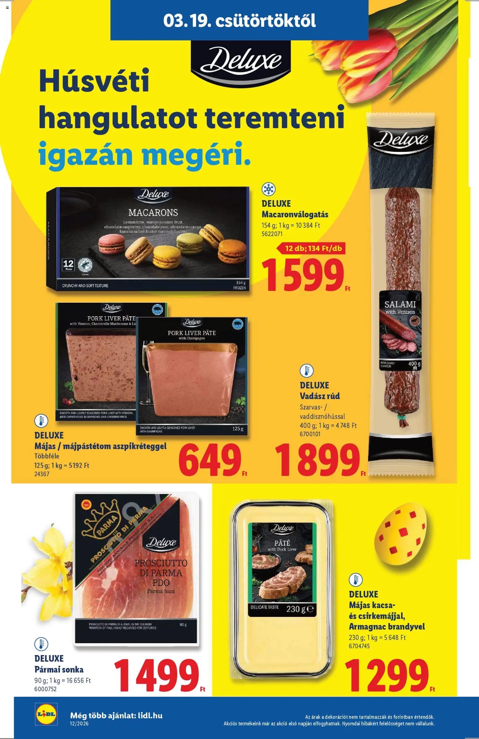 Lidl újság 2026.03.19. Lidl akciós újság (2026-03-19 - 2026-03-25)