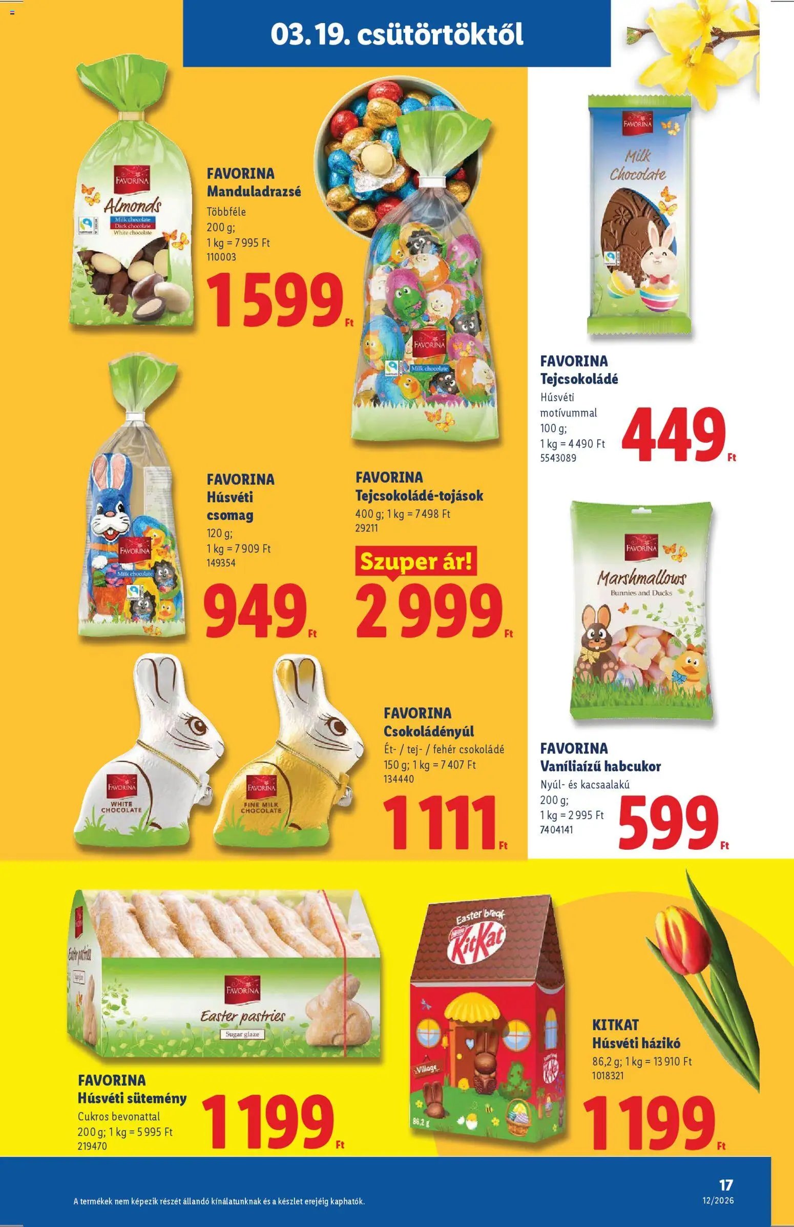 Lidl újság 2026.03.19. Lidl akciós újság (2026-03-19 - 2026-03-25)