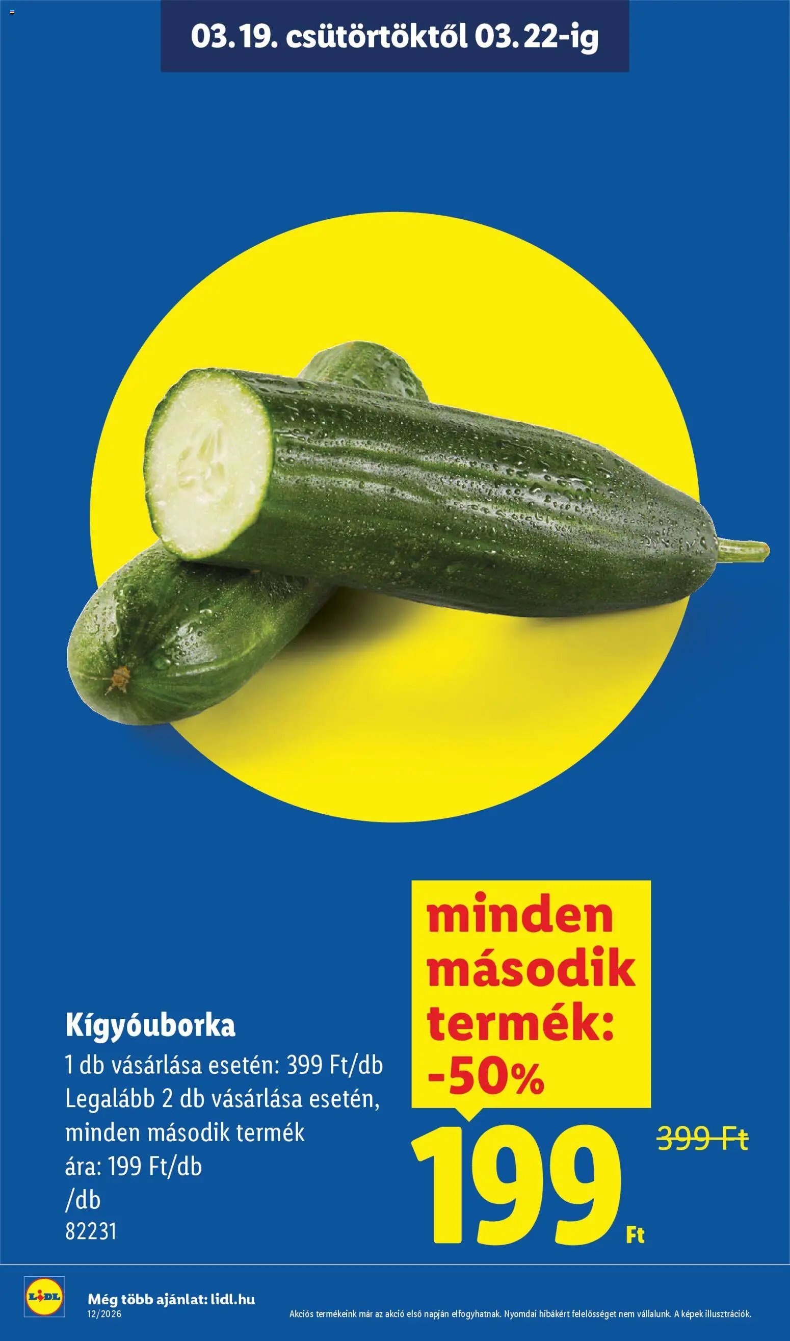 Lidl újság 2026.03.19. Lidl akciós újság (2026-03-19 - 2026-03-25)
