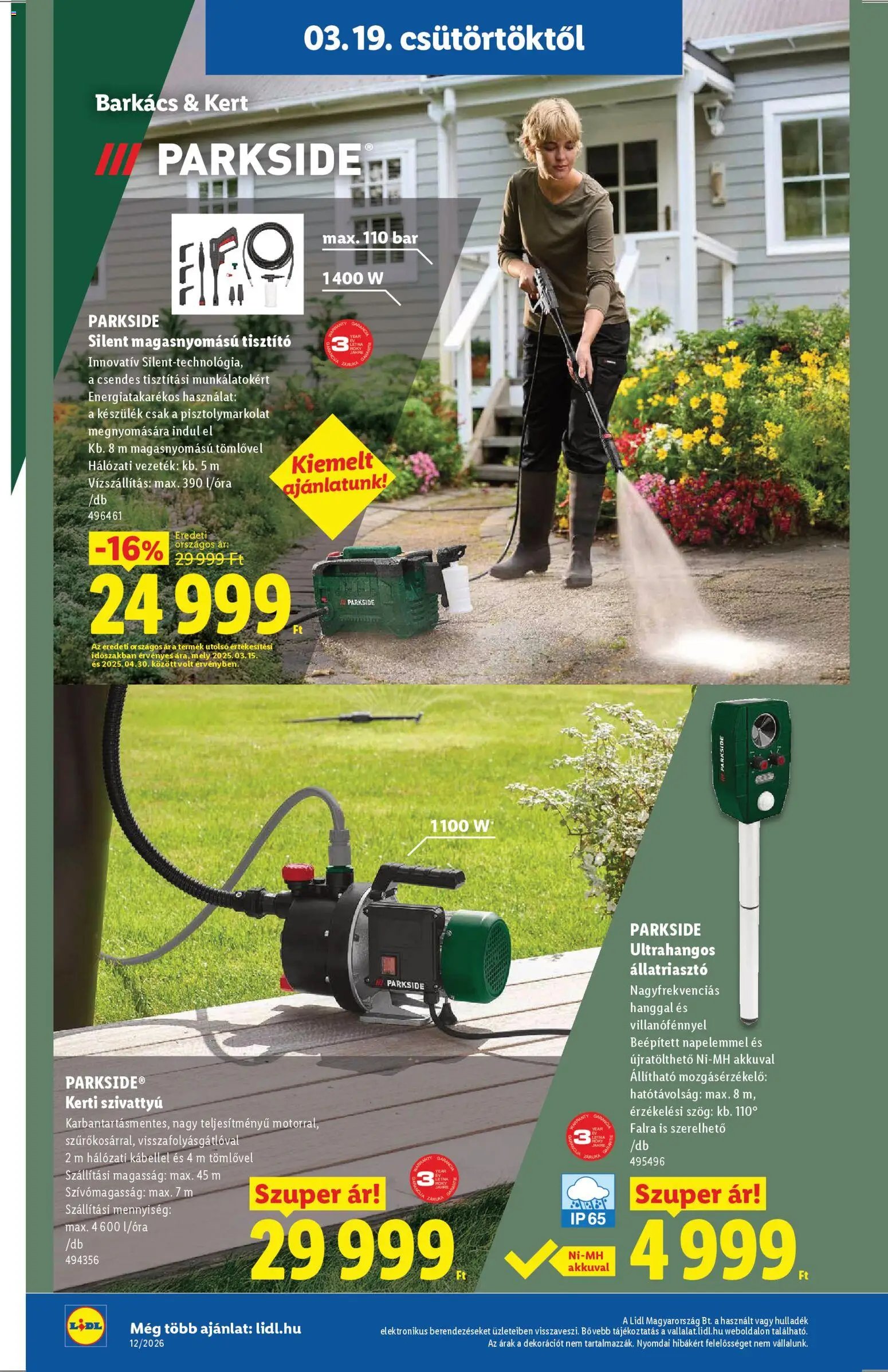 Lidl újság 2026.03.19. Lidl akciós újság (2026-03-19 - 2026-03-25)