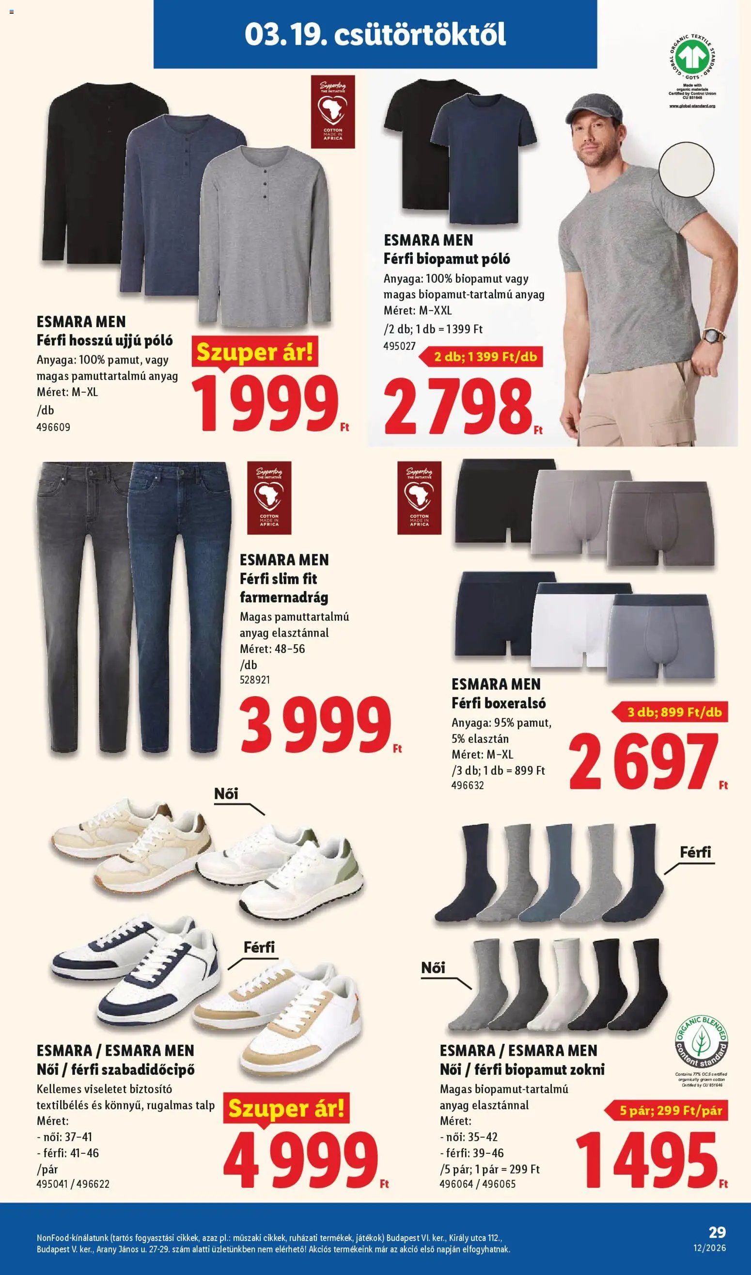 Lidl újság 2026.03.19. Lidl akciós újság (2026-03-19 - 2026-03-25)