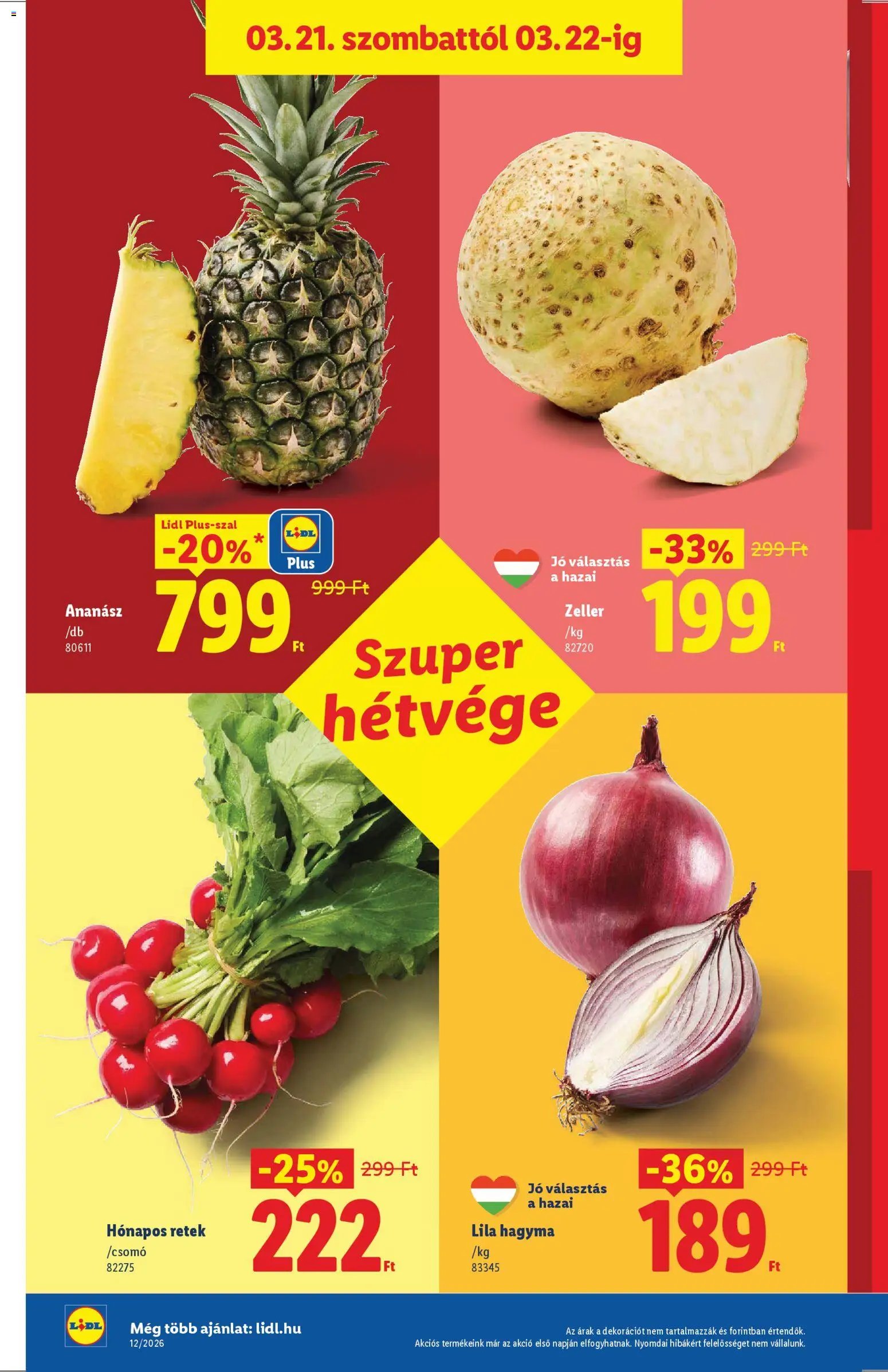 Lidl újság 2026.03.19. Lidl akciós újság (2026-03-19 - 2026-03-25)
