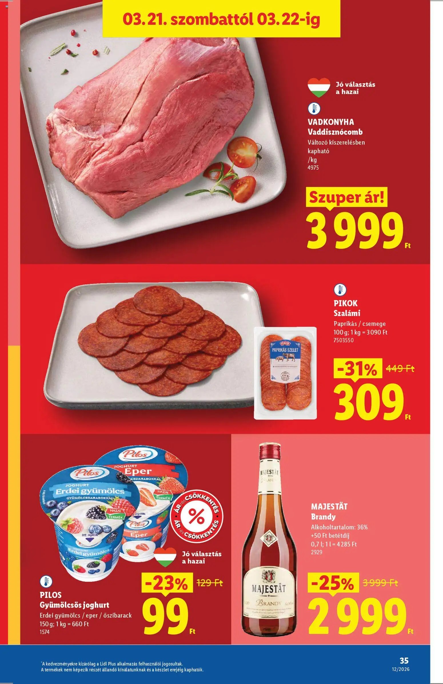 Lidl újság 2026.03.19. Lidl akciós újság (2026-03-19 - 2026-03-25)