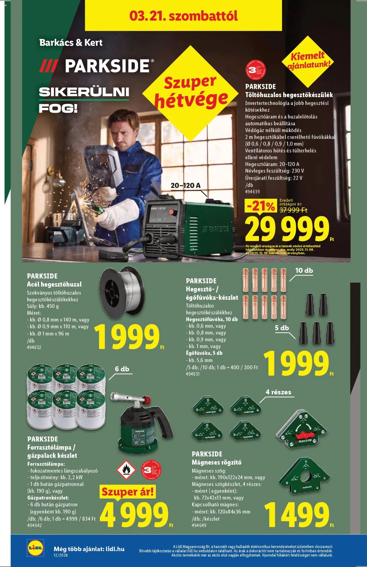 Lidl újság 2026.03.19. Lidl akciós újság (2026-03-19 - 2026-03-25)