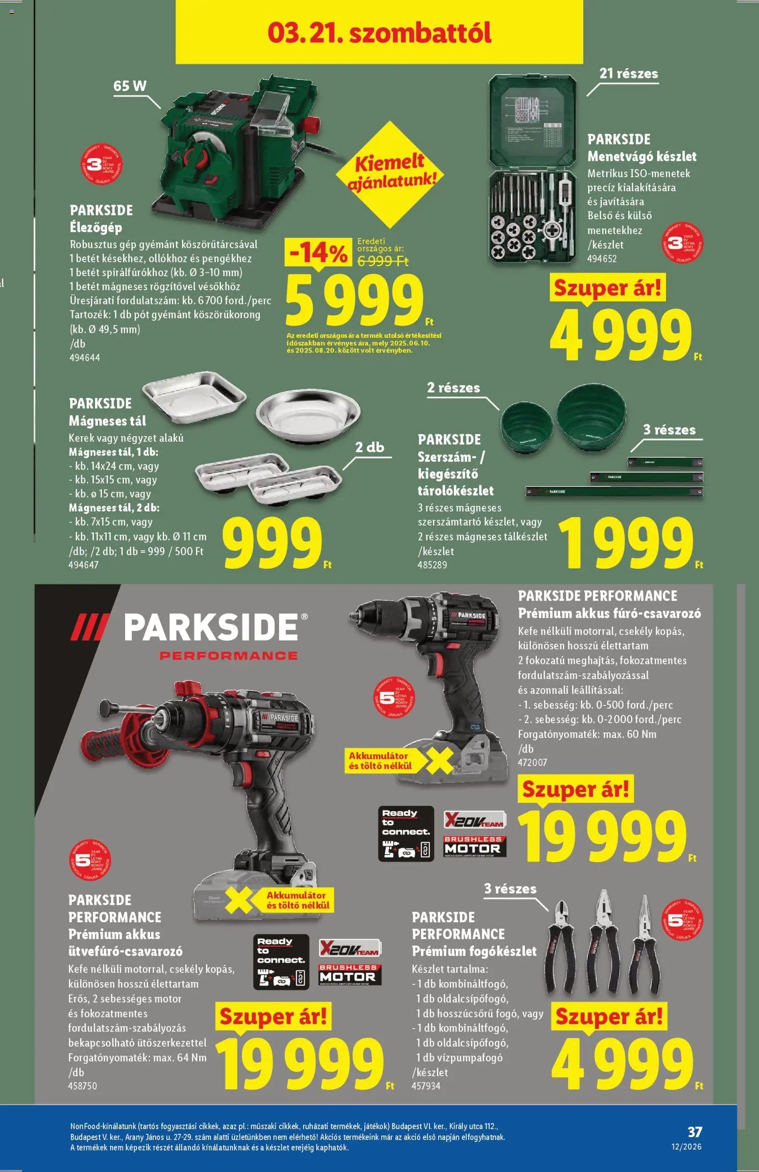 Lidl újság 2026.03.19. Lidl akciós újság (2026-03-19 - 2026-03-25)