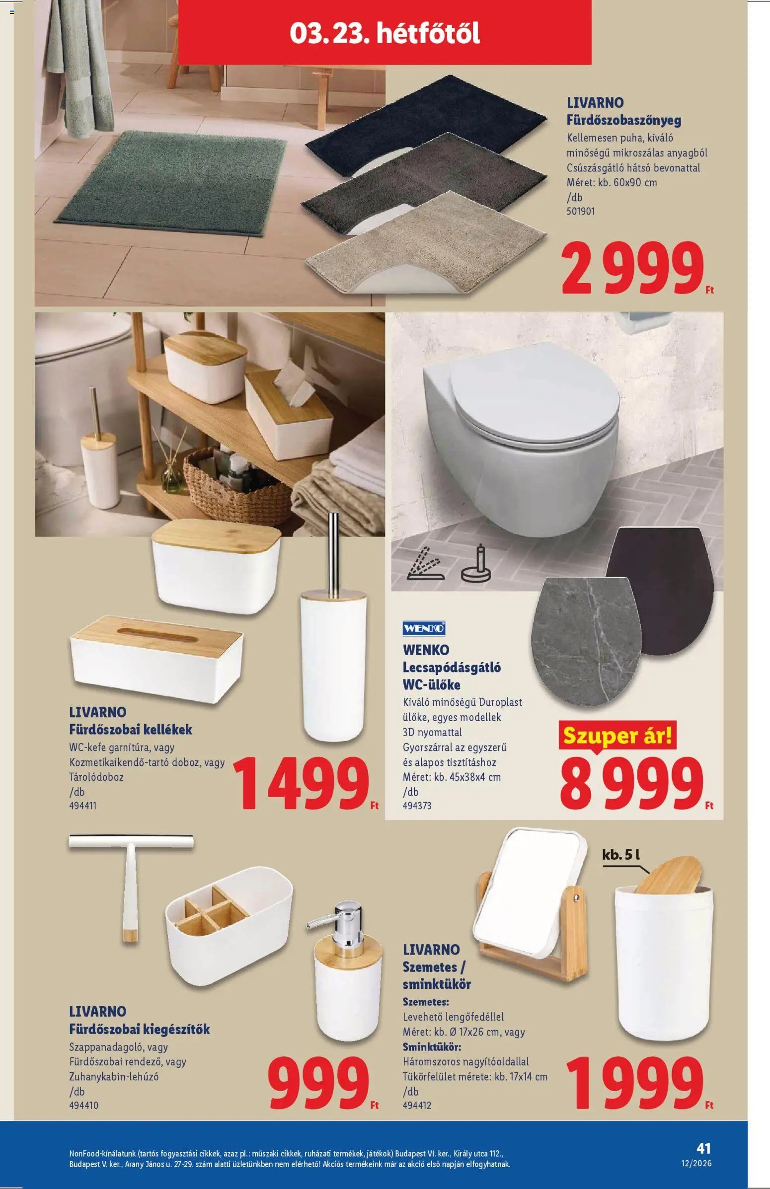 Lidl újság 2026.03.19. Lidl akciós újság (2026-03-19 - 2026-03-25)