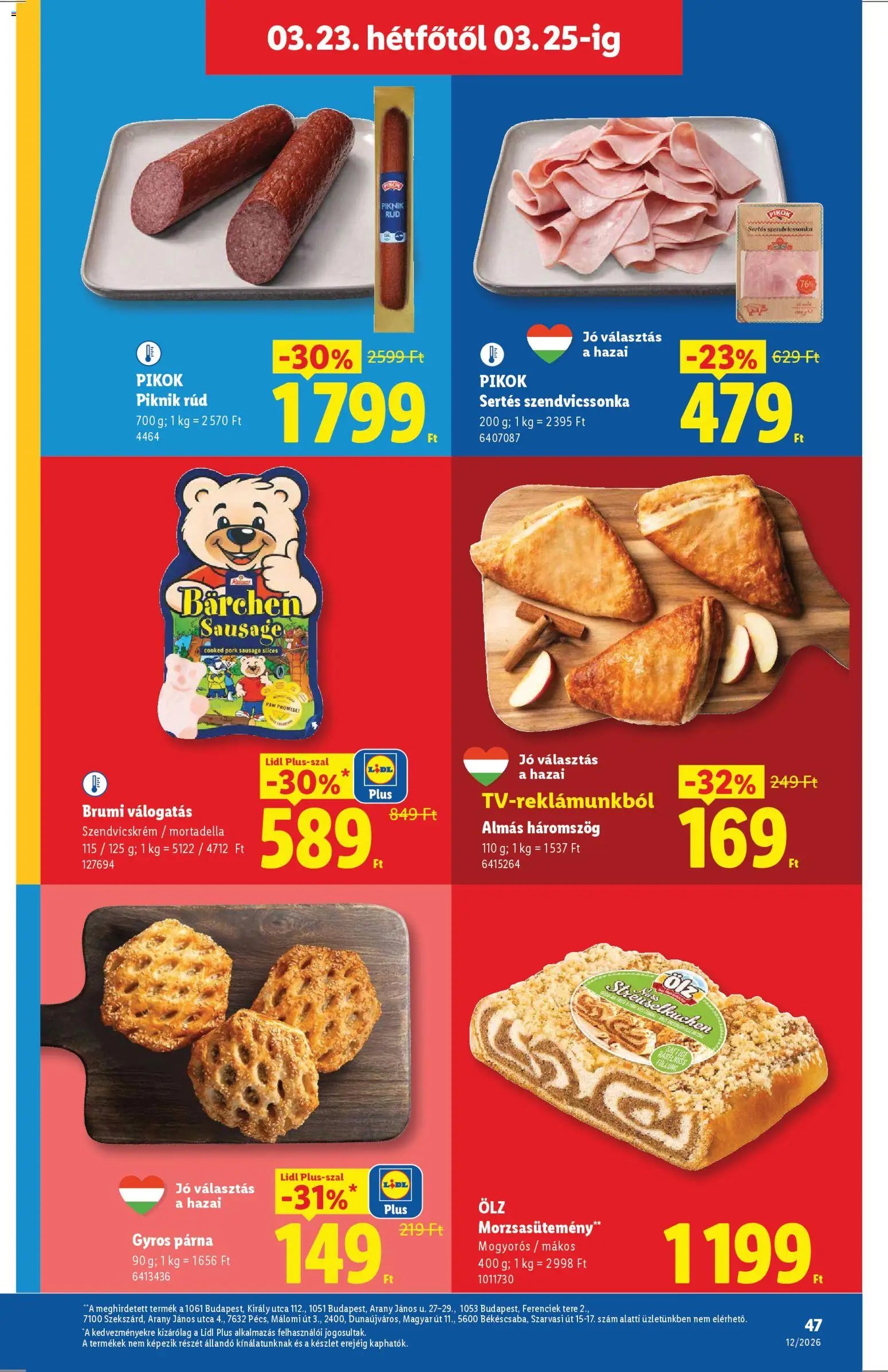 Lidl újság 2026.03.19. Lidl akciós újság (2026-03-19 - 2026-03-25)