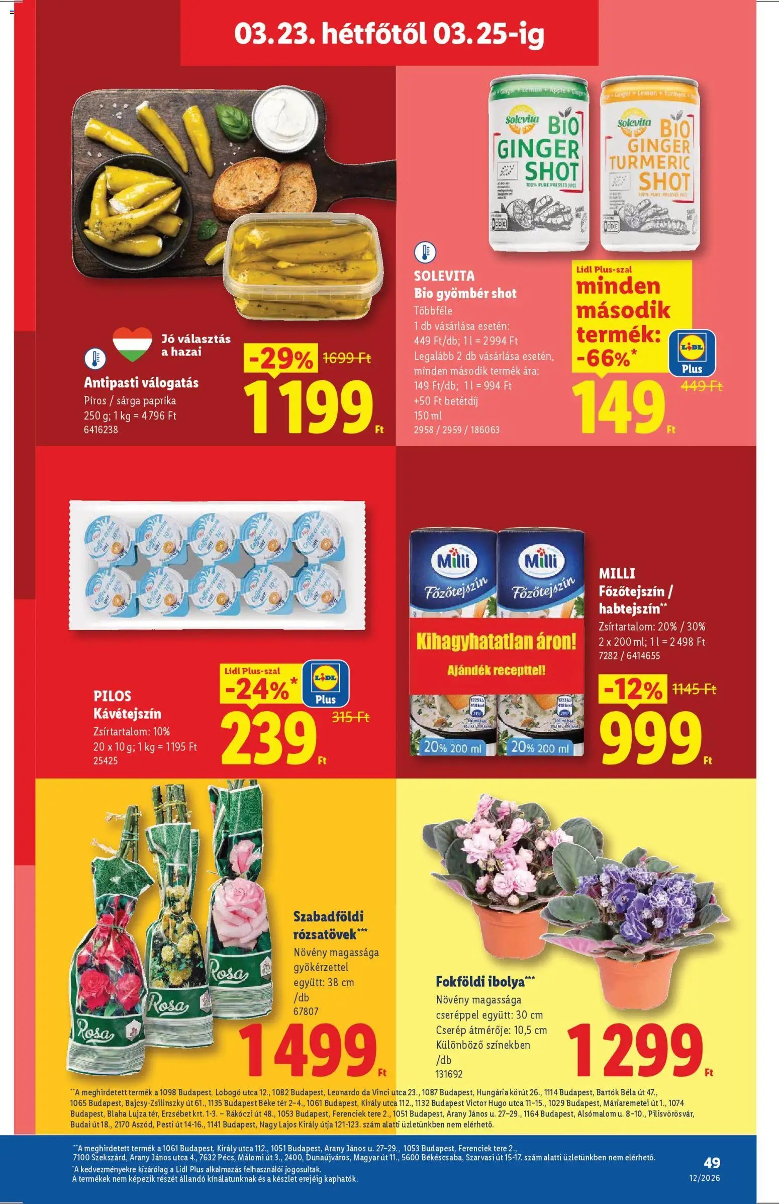 Lidl újság 2026.03.19. Lidl akciós újság (2026-03-19 - 2026-03-25)