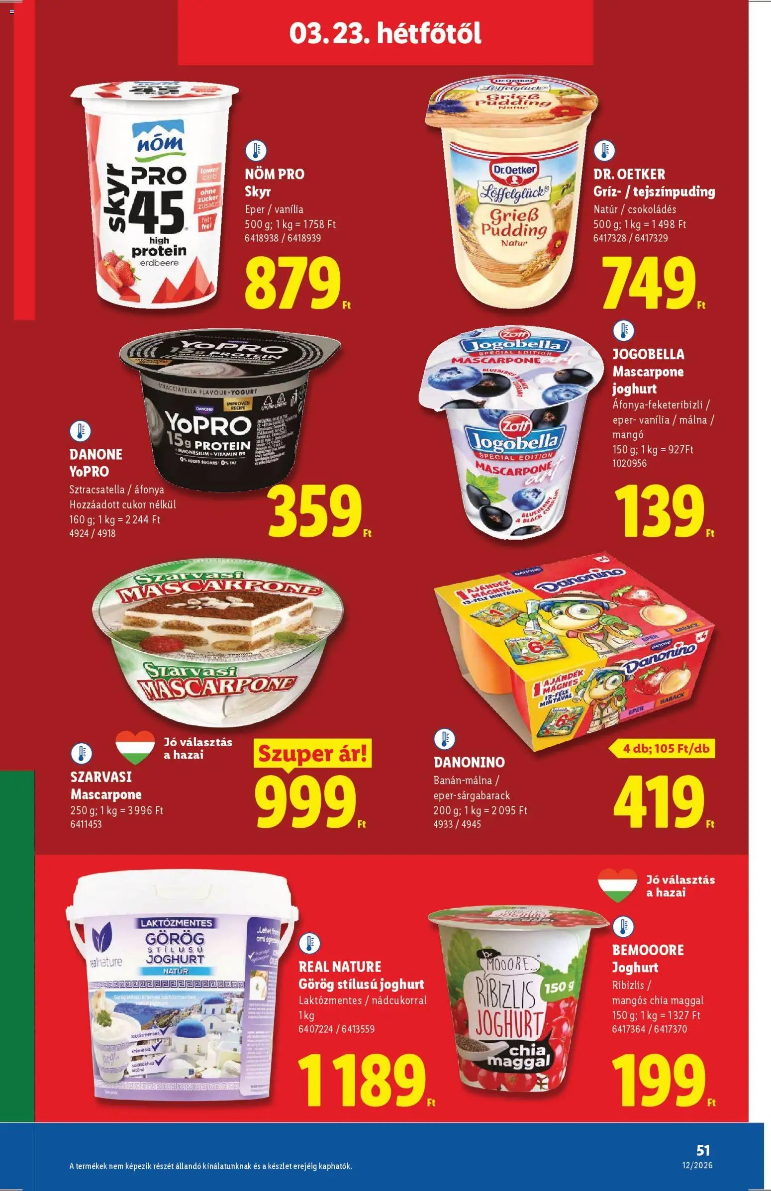 Lidl újság 2026.03.19. Lidl akciós újság (2026-03-19 - 2026-03-25)