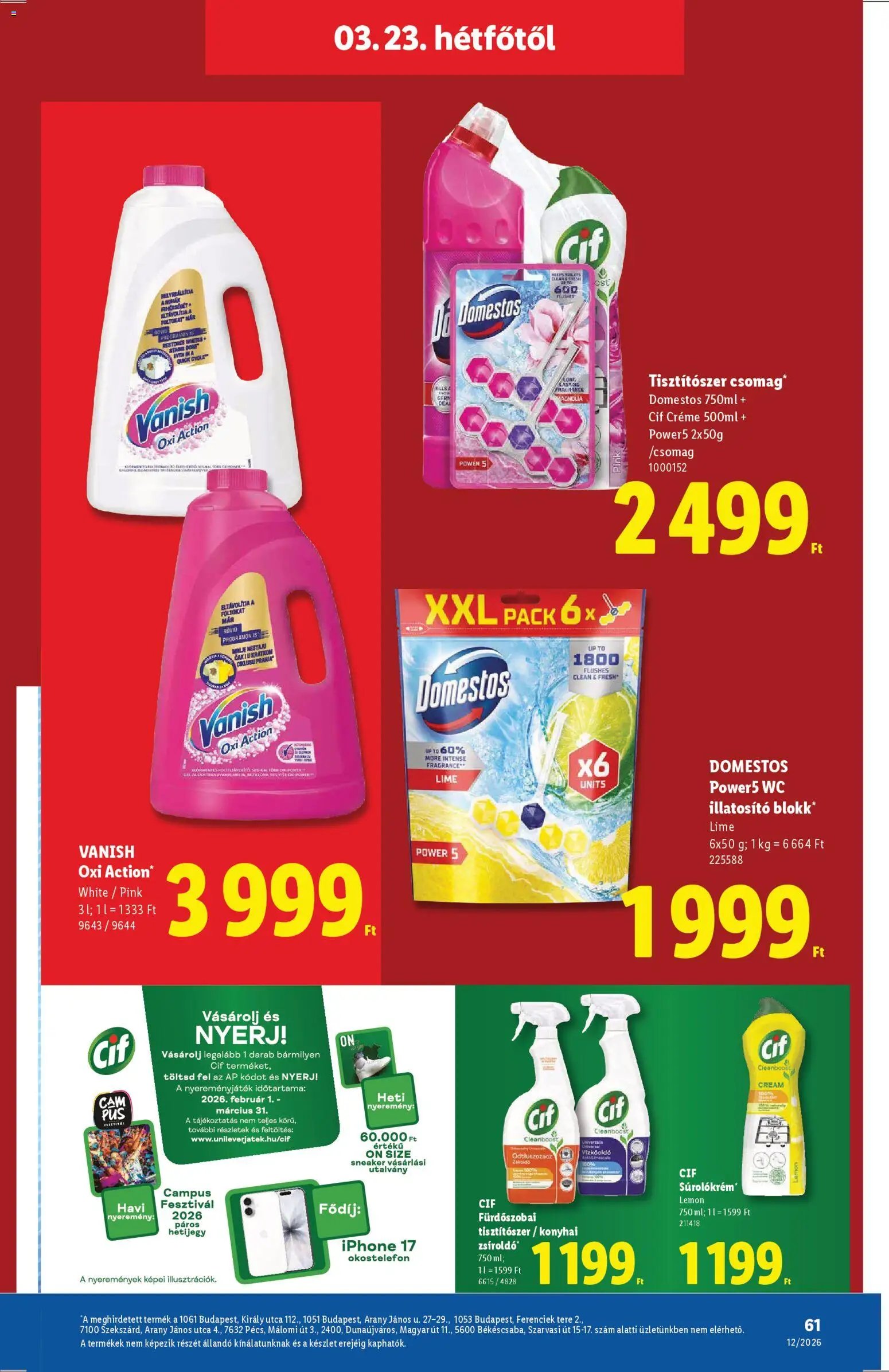 Lidl újság 2026.03.19. Lidl akciós újság (2026-03-19 - 2026-03-25)