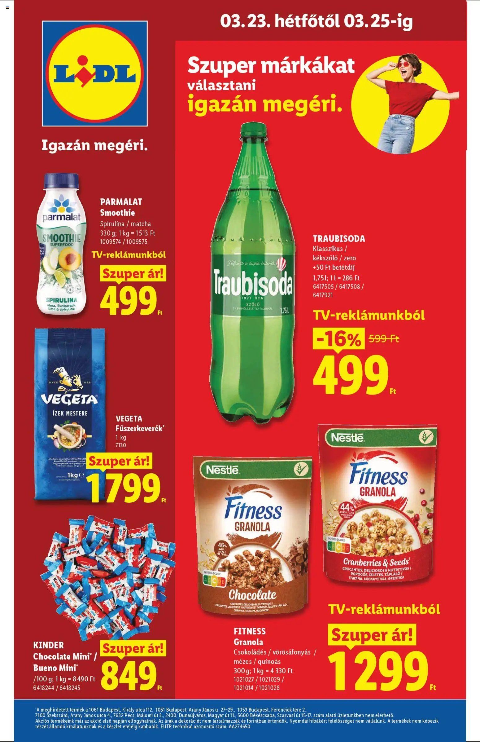 Lidl újság 2026.03.19. Lidl akciós újság (2026-03-19 - 2026-03-25)