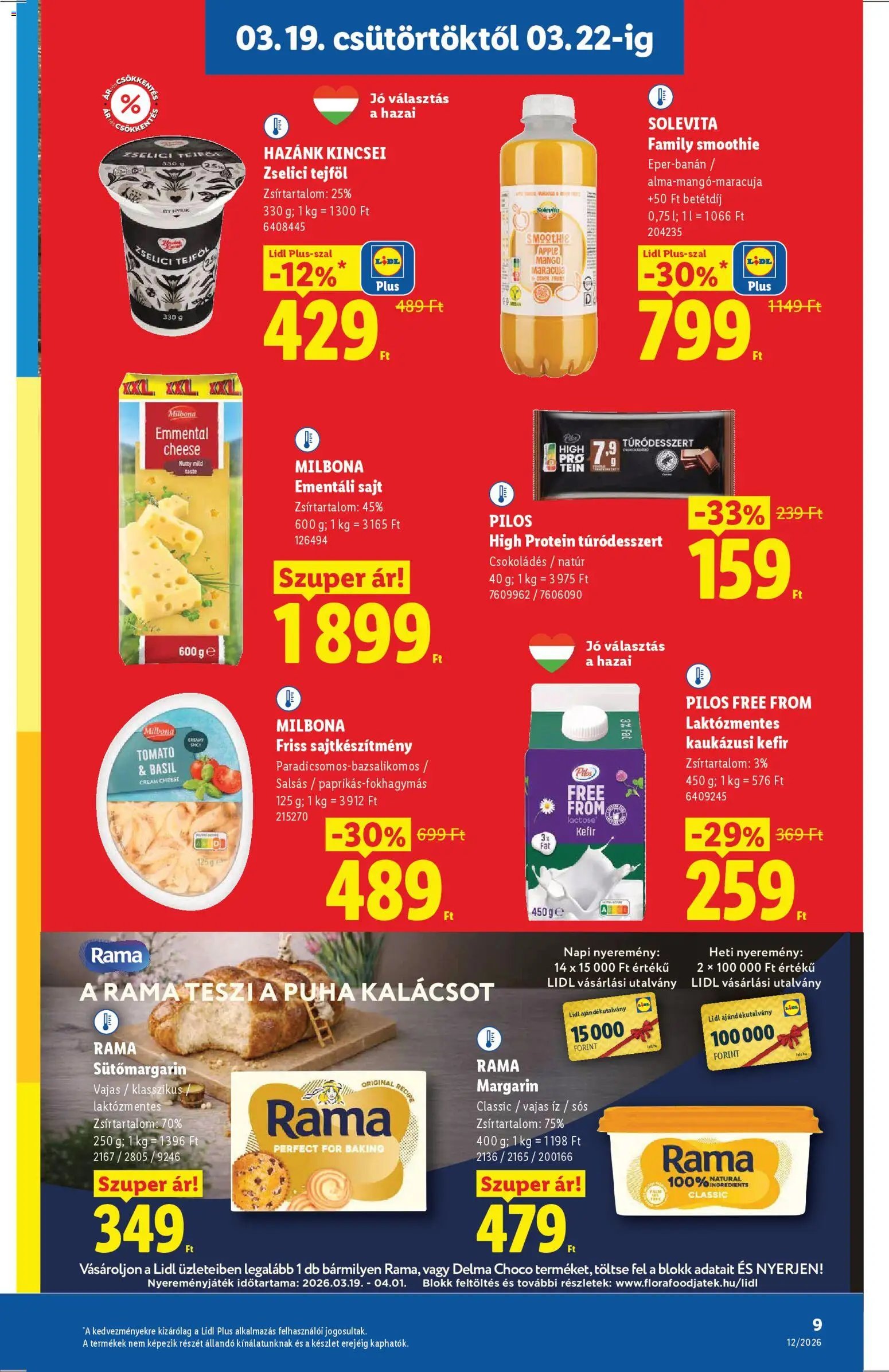Lidl újság 2026.03.19. Lidl akciós újság (2026-03-19 - 2026-03-25)