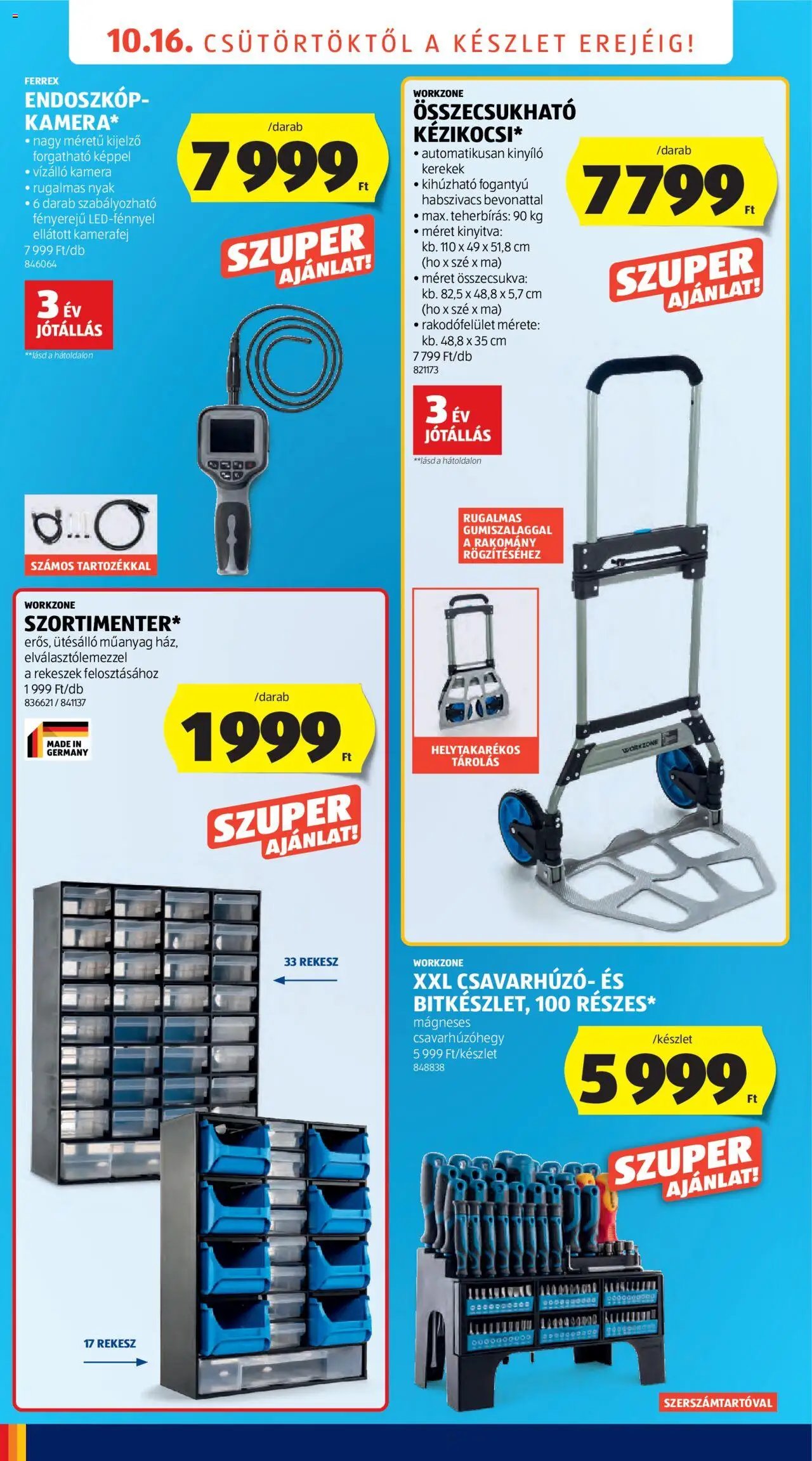 Aldi újság 2025.10.16. Üzletnyitás: Budapest (2025-10-16 - 2025-10-18)