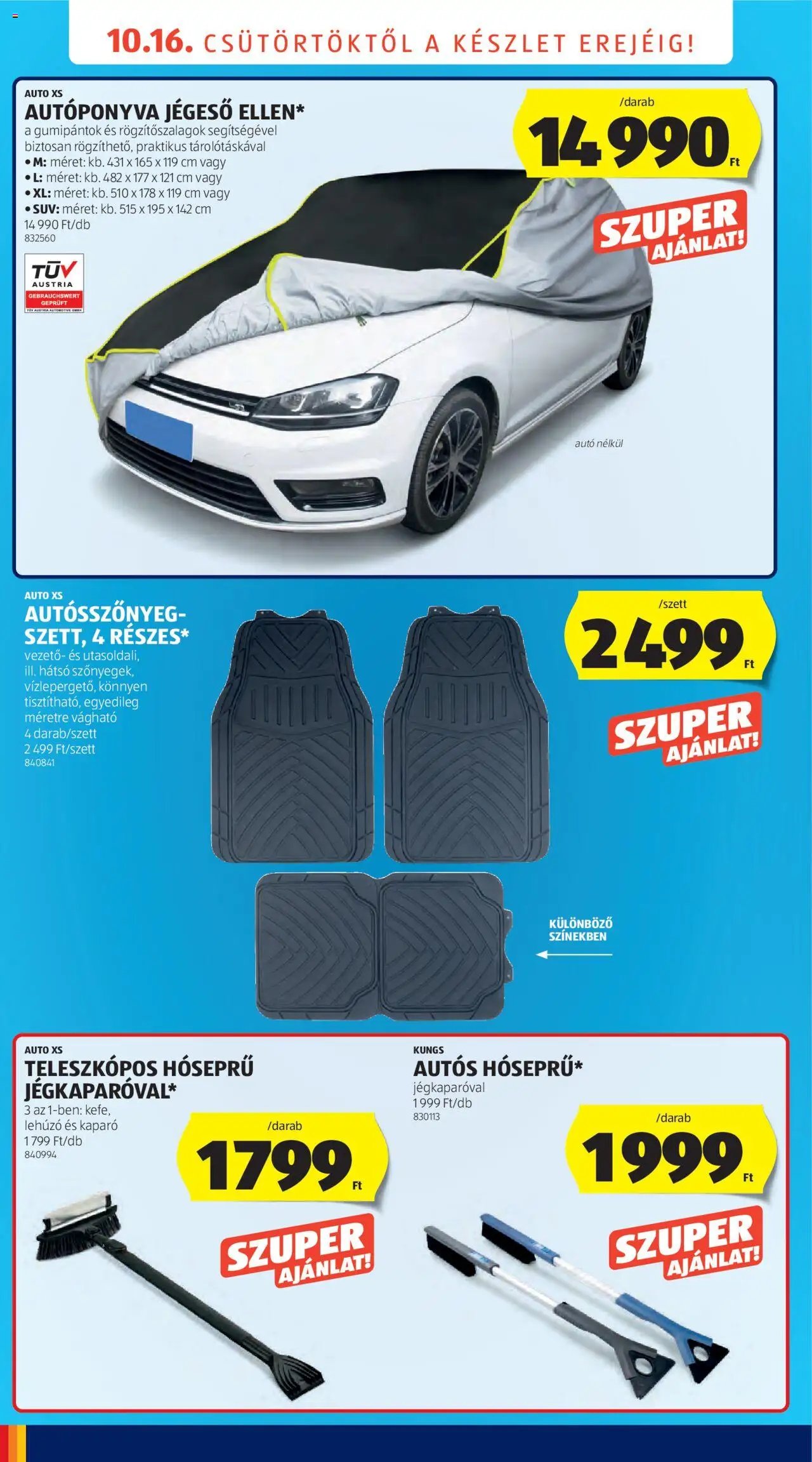 Aldi újság 2025.10.16. Üzletnyitás: Budapest (2025-10-16 - 2025-10-18)