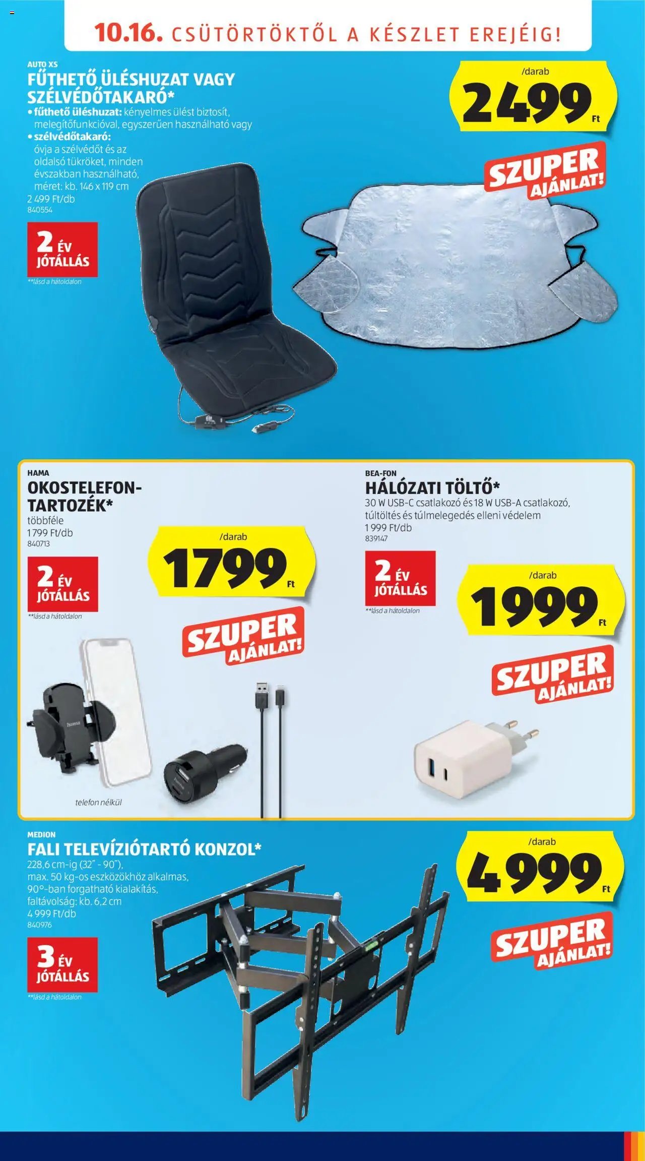 Aldi újság 2025.10.16. Üzletnyitás: Budapest (2025-10-16 - 2025-10-18)