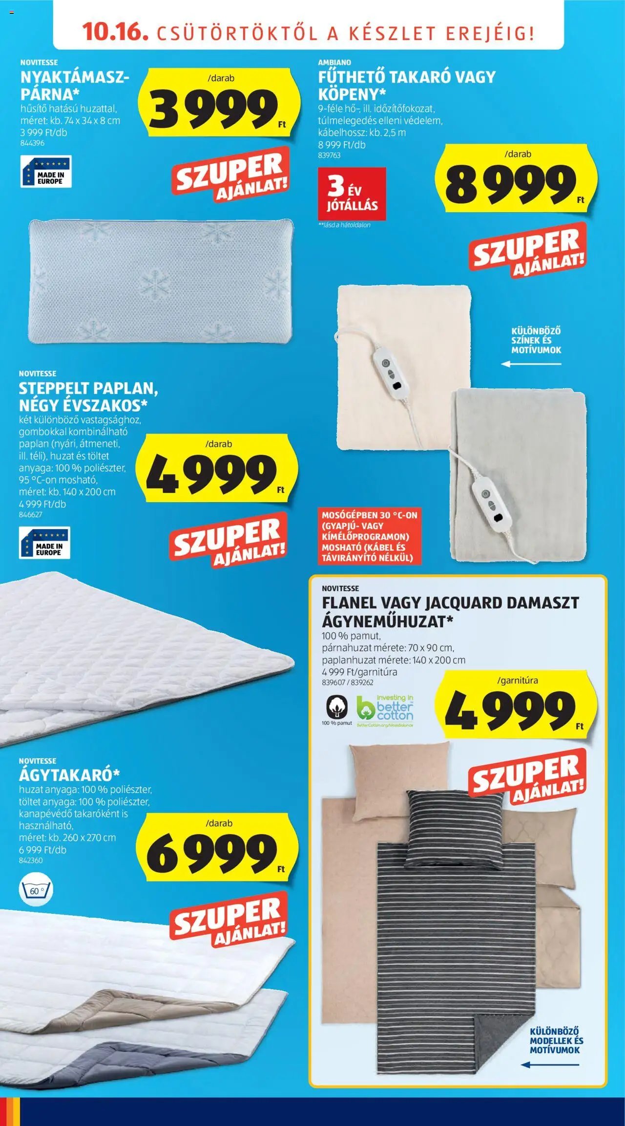 Aldi újság 2025.10.16. Üzletnyitás: Budapest (2025-10-16 - 2025-10-18)