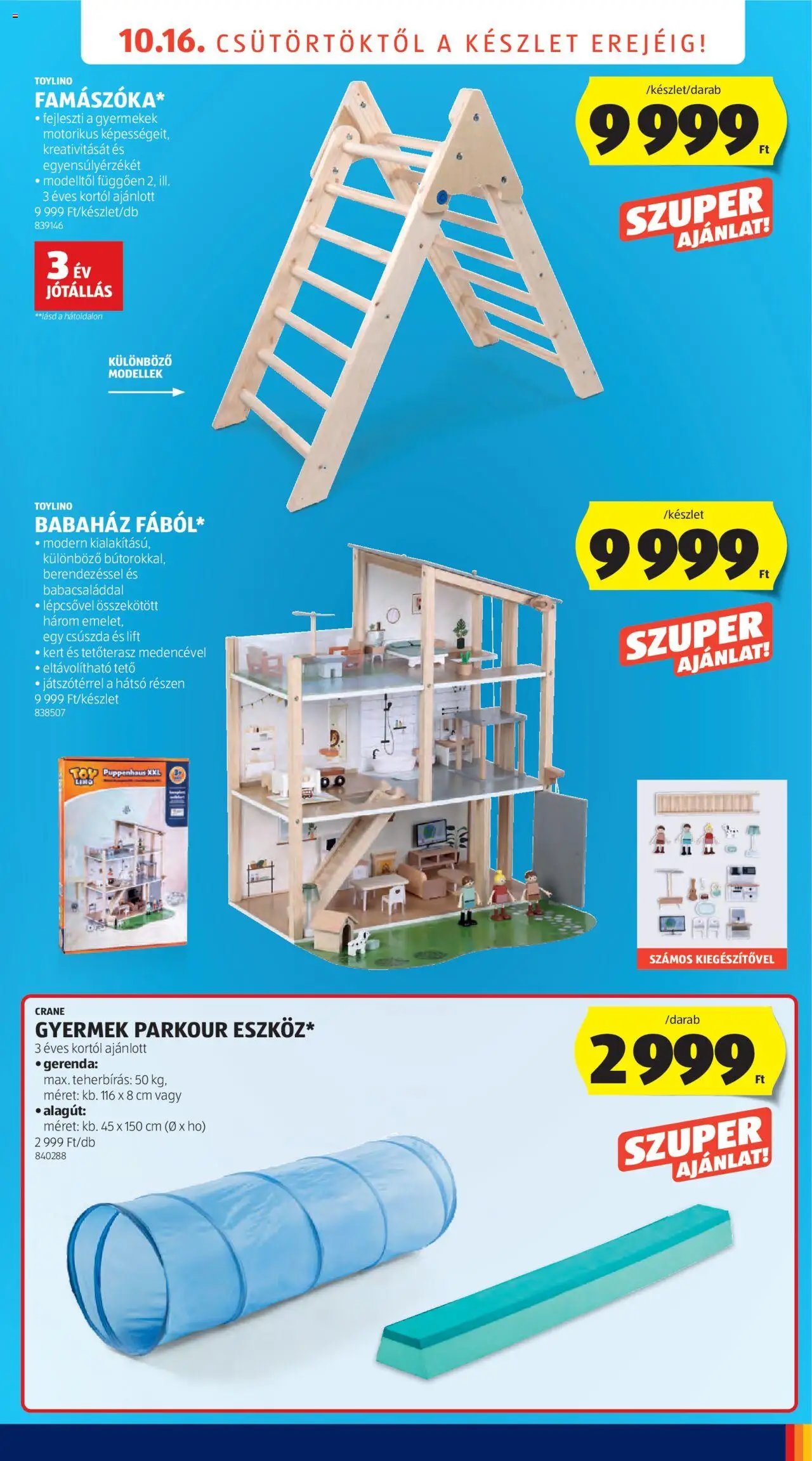 Aldi újság 2025.10.16. Üzletnyitás: Budapest (2025-10-16 - 2025-10-18)