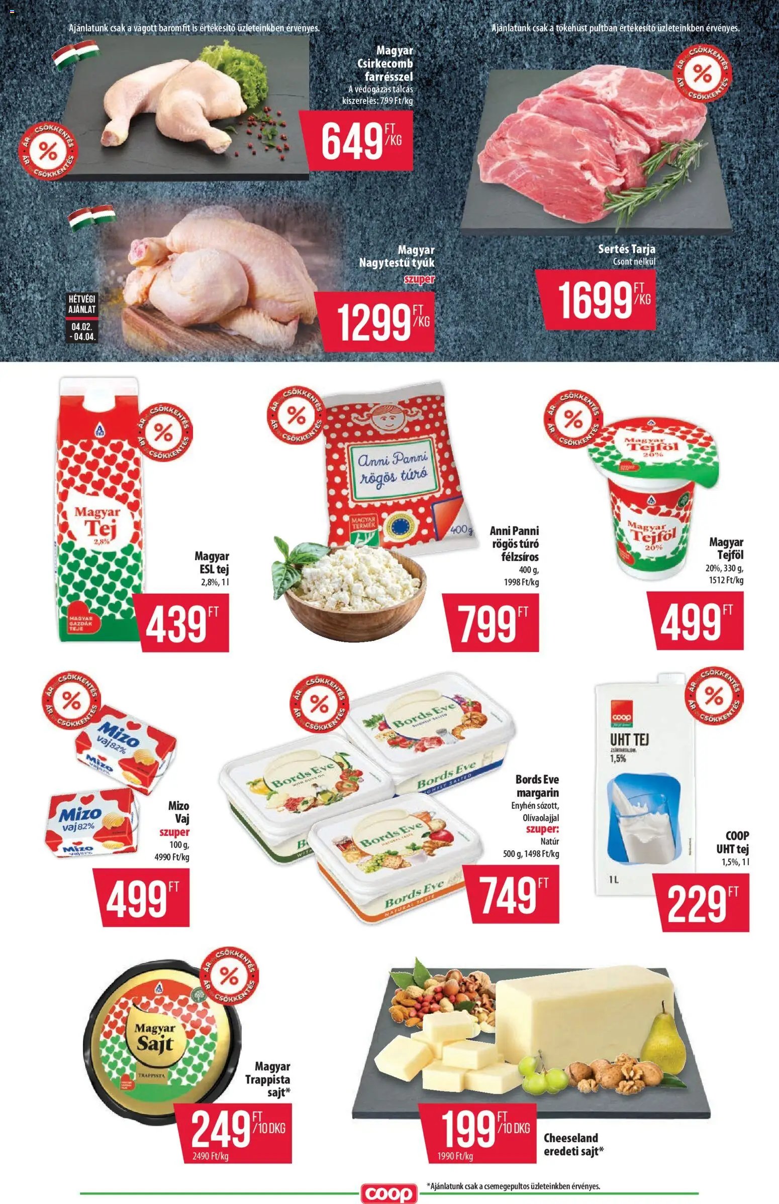 COOP újság 2026.04.02. COOP - Szuper Plus / Alföld Pro-Coop Zrt. (2026-04-02 - 2026-04-08)