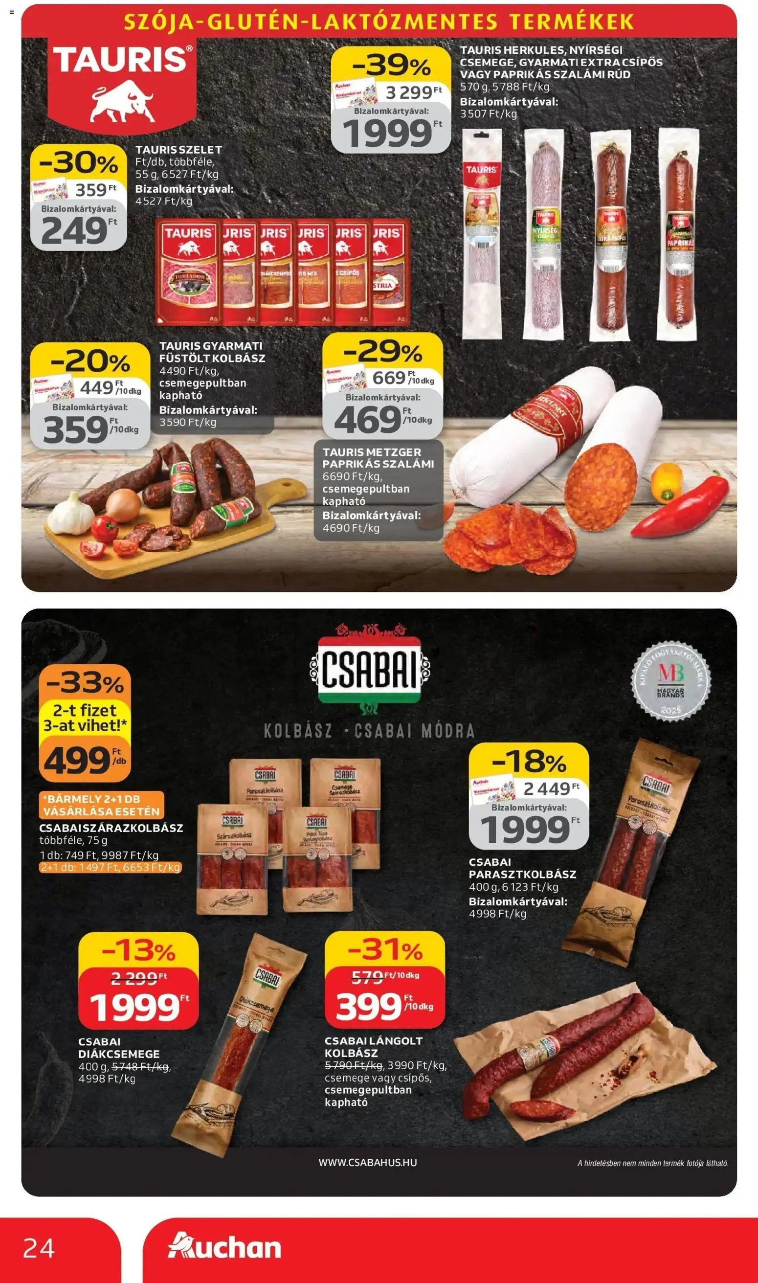 Auchan újság 2026.03.05. Auchan akciós újság Szeged (2026-03-05 - 2026-03-11)