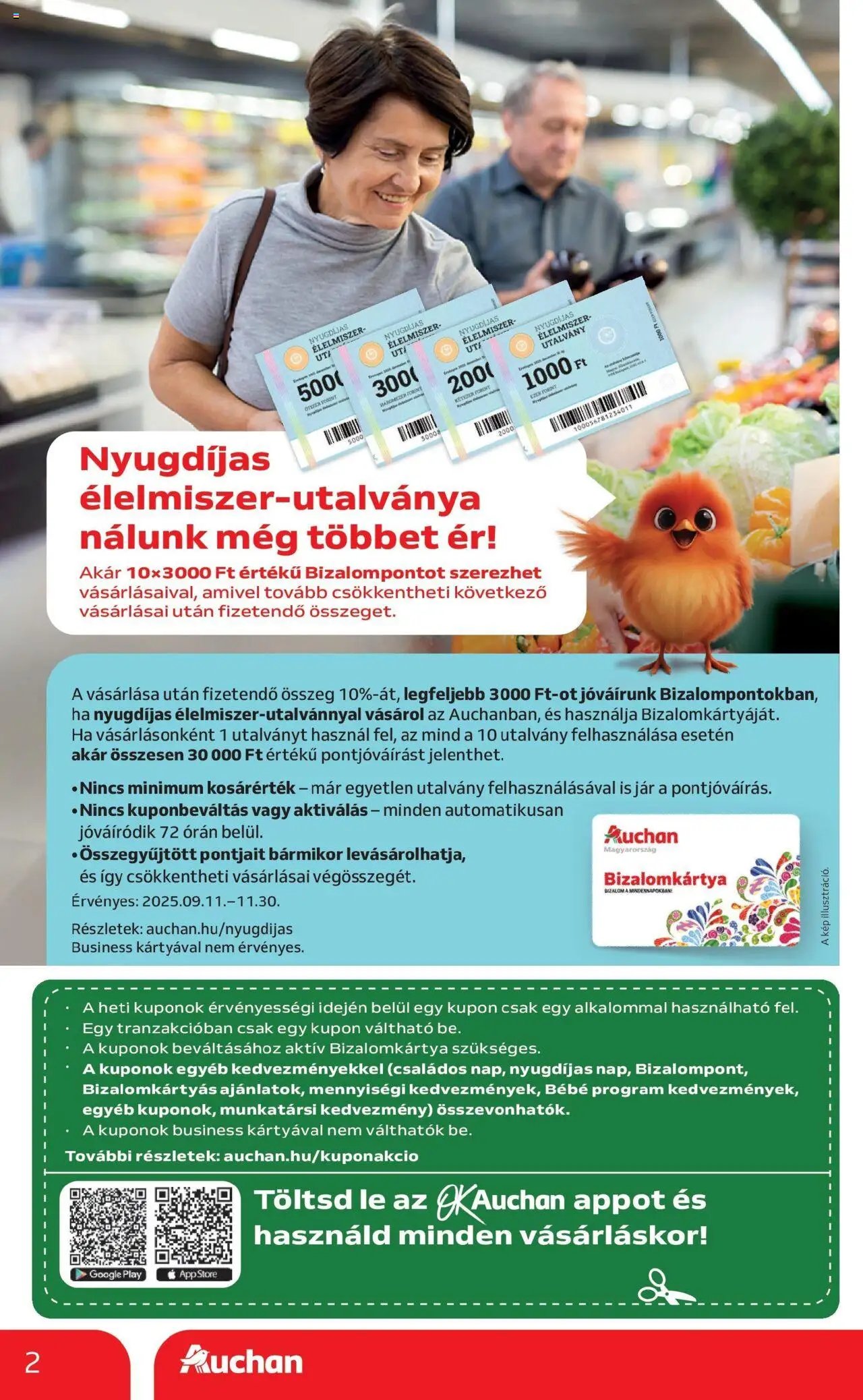 Auchan újság 2025.09.25. Székesfehérvár Akciós újság Auchan (2025-09-25 - 2025-10-01)
