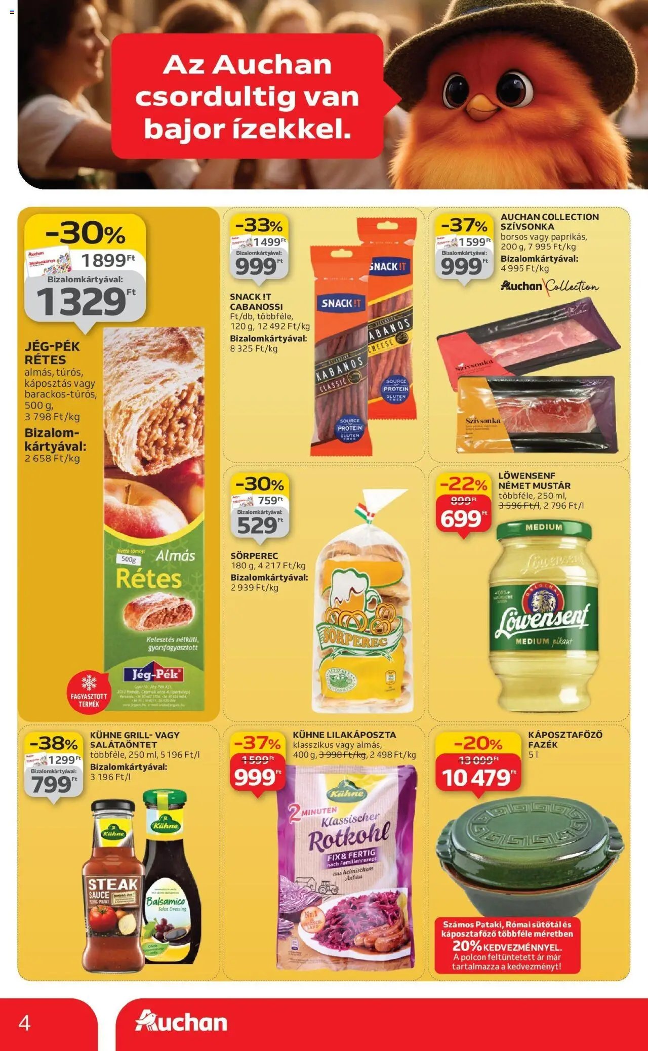 Auchan újság 2025.09.25. Székesfehérvár Akciós újság Auchan (2025-09-25 - 2025-10-01)