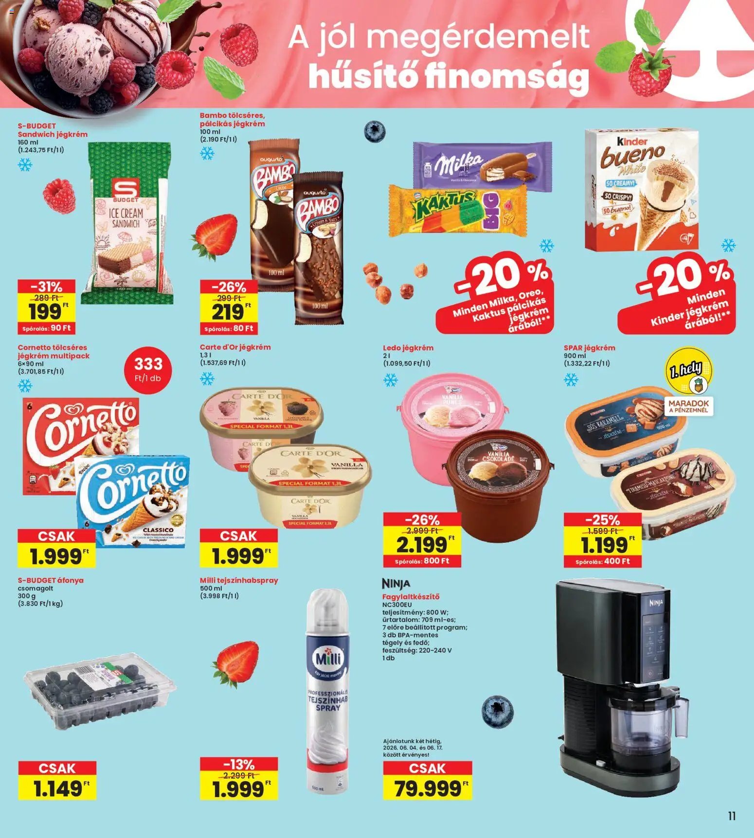 Interspar újság 2026.06.04. Interspar akciós újság