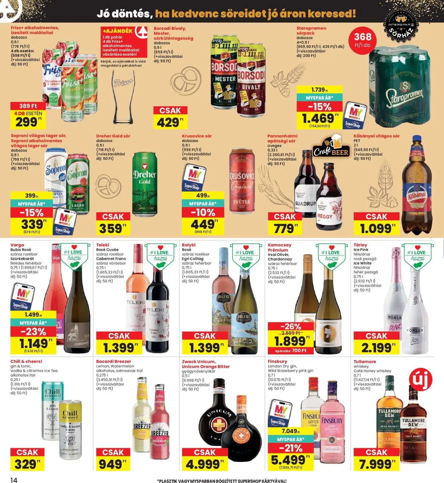 Interspar újság 2026.06.04. Interspar akciós újság