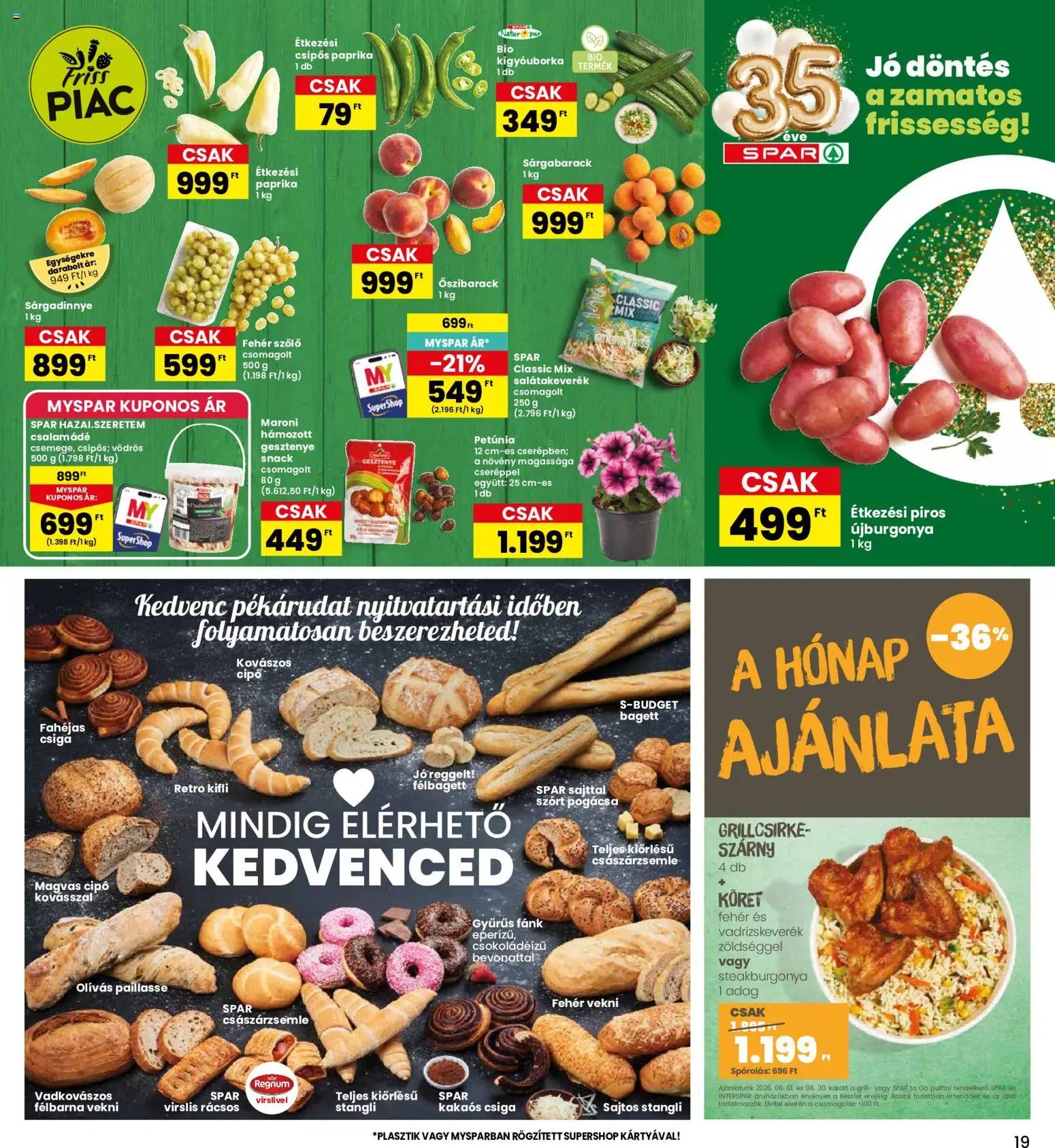 Interspar újság 2026.06.04. Interspar akciós újság