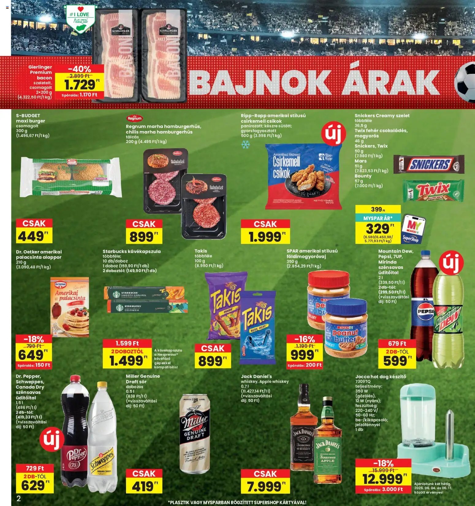 Interspar újság 2026.06.04. Interspar akciós újság