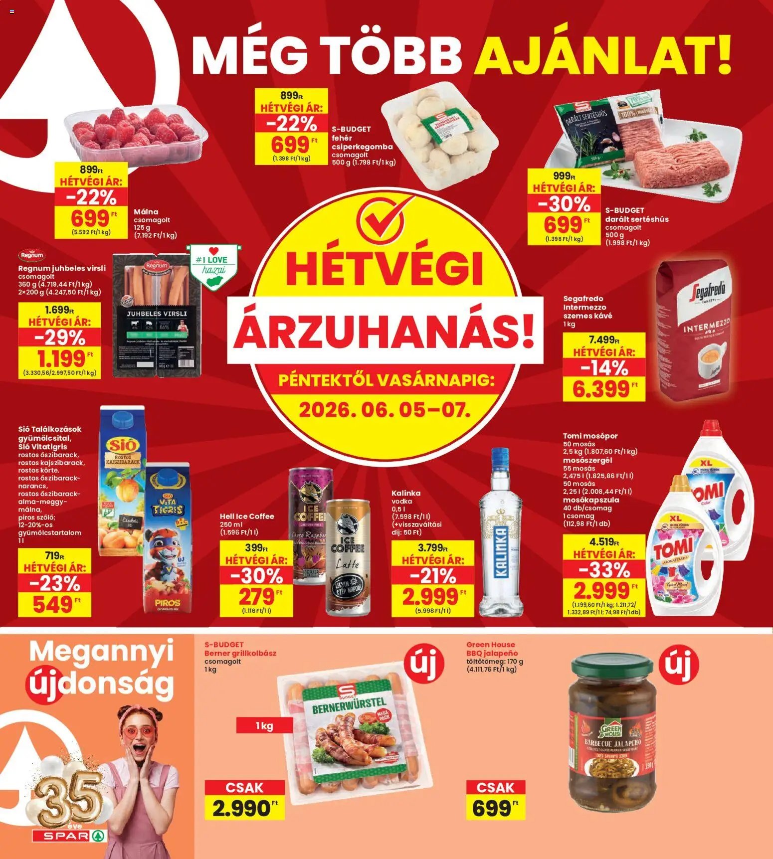 Interspar újság 2026.06.04. Interspar akciós újság