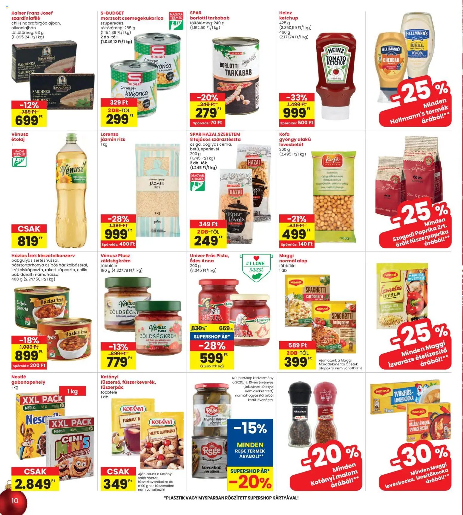 Interspar újság 2025.12.11. Akciós újság Interspar (2025-12-11 - 2025-12-17)