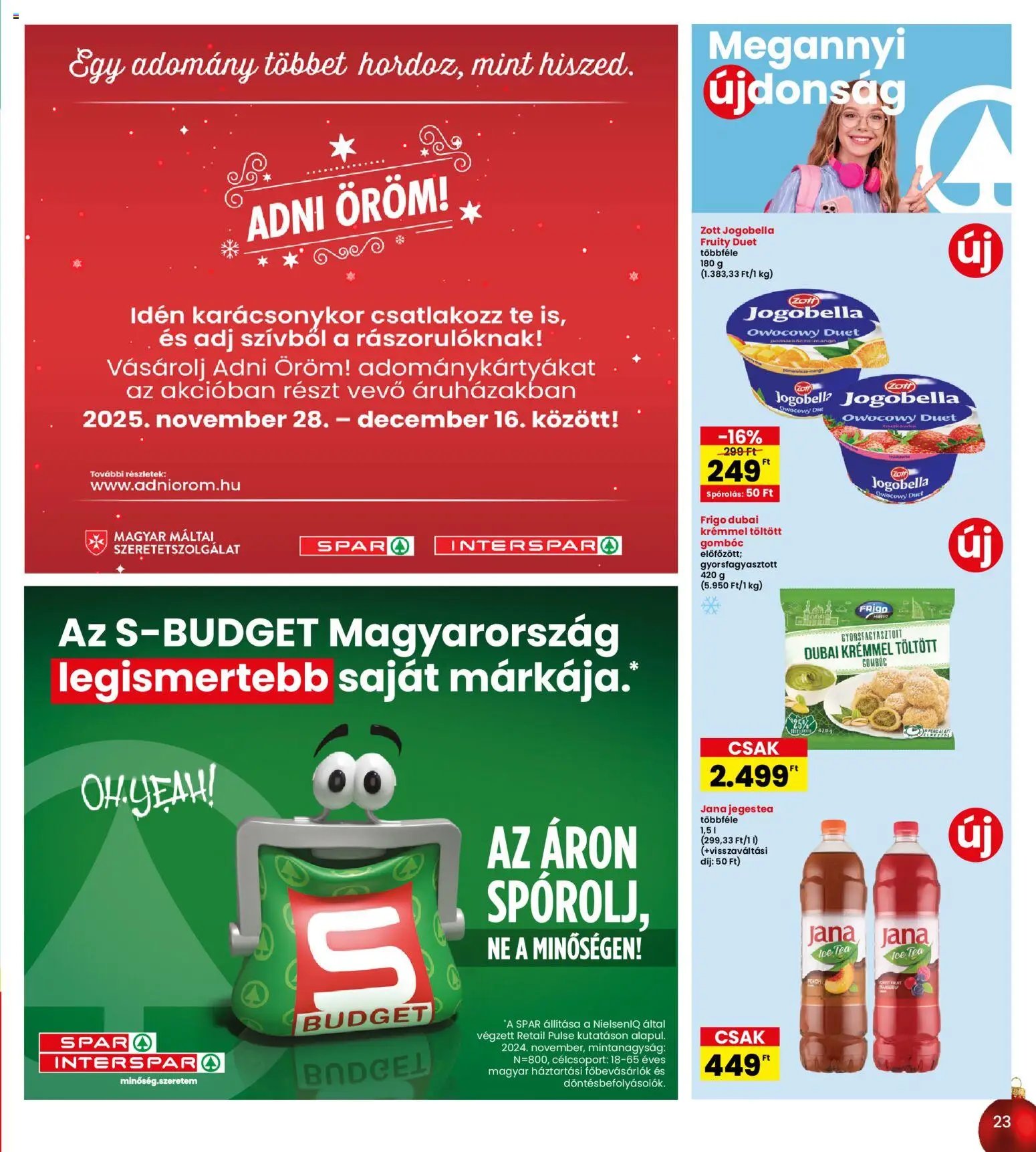 Interspar újság 2025.12.11. Akciós újság Interspar (2025-12-11 - 2025-12-17)