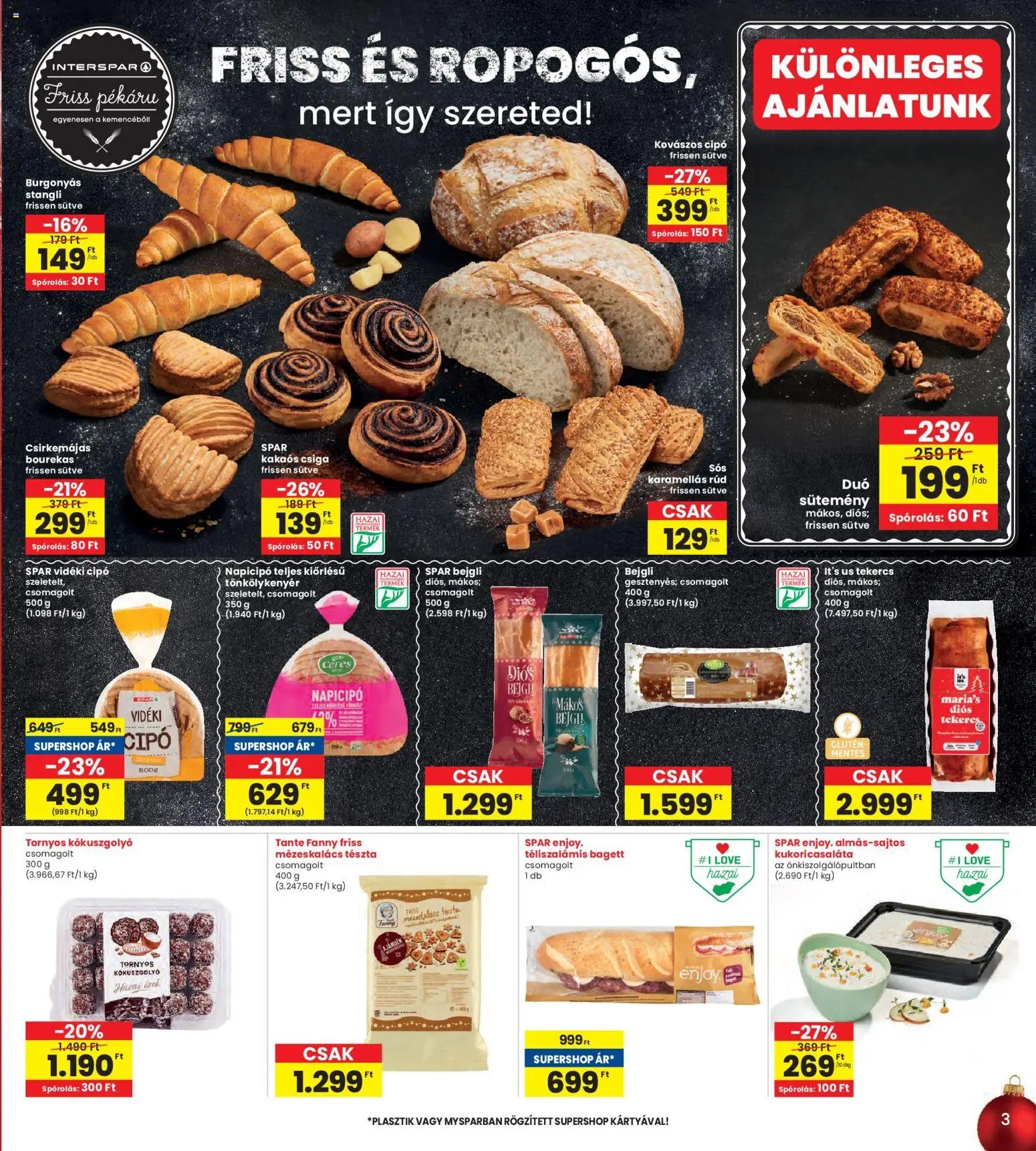 Interspar újság 2025.12.11. Akciós újság Interspar (2025-12-11 - 2025-12-17)