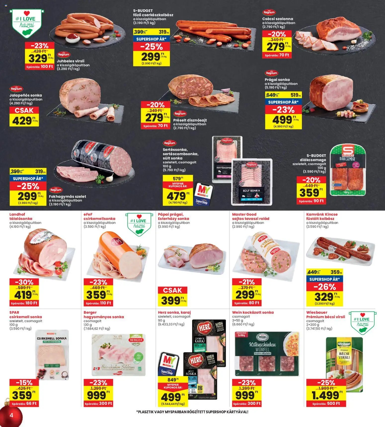 Interspar újság 2025.12.11. Akciós újság Interspar (2025-12-11 - 2025-12-17)