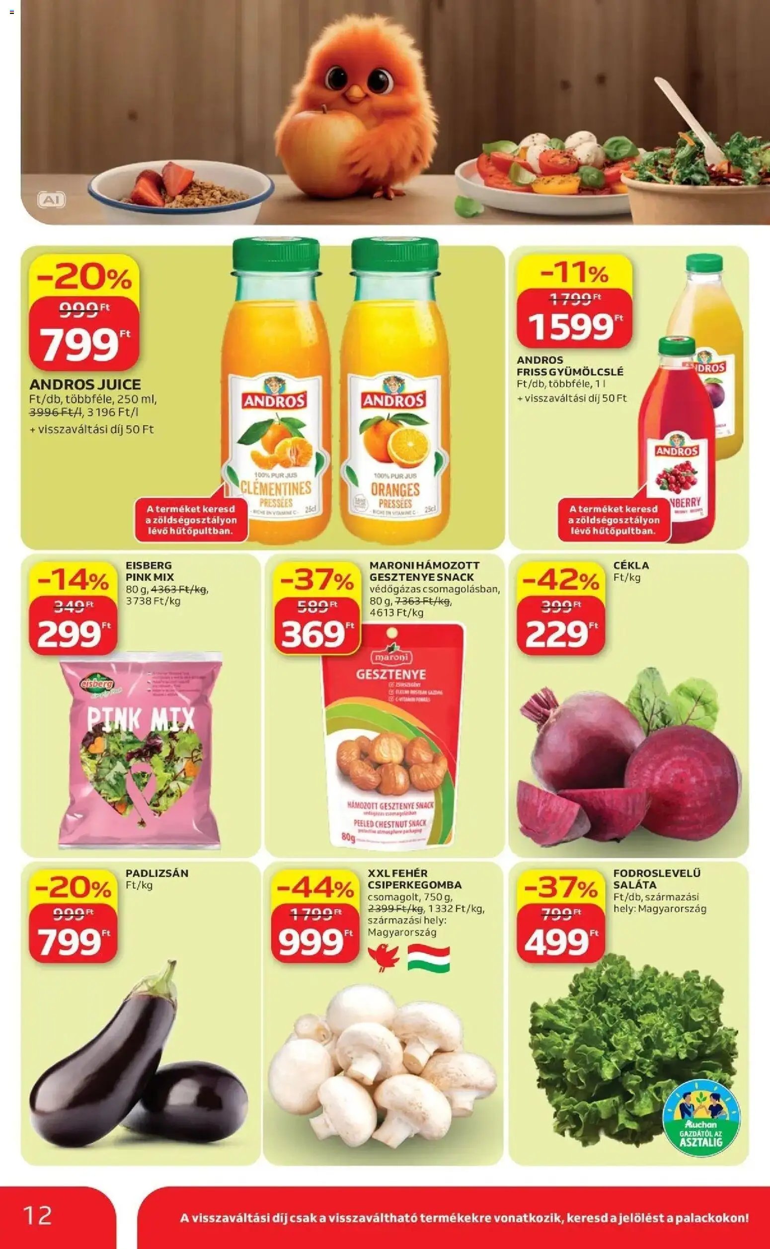 Auchan akciós újság Szeged 2026.10.29. - lapozható formában szórólap ✳️