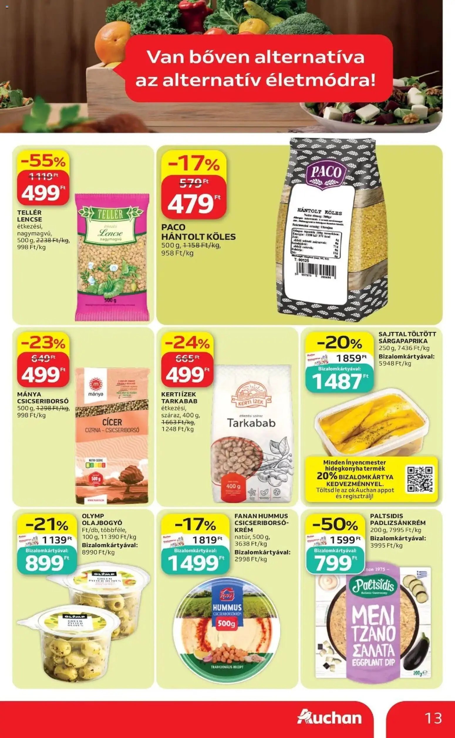 Auchan akciós újság Szeged 2026.10.29. - lapozható formában szórólap ✳️