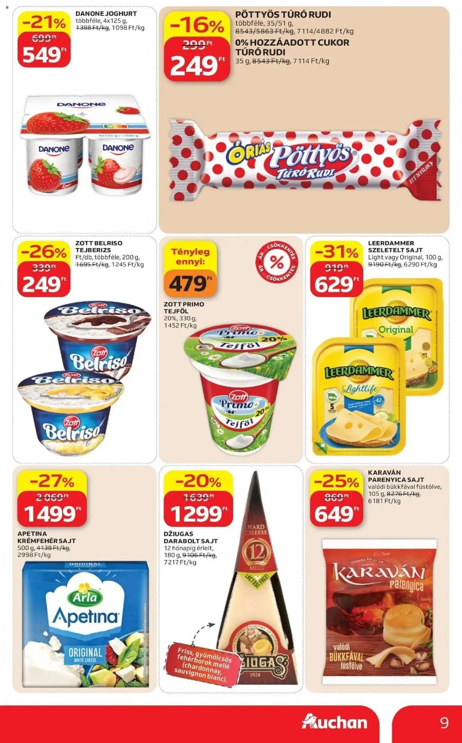 Auchan akciós újság Szeged 2026.10.29. - lapozható formában szórólap ✳️
