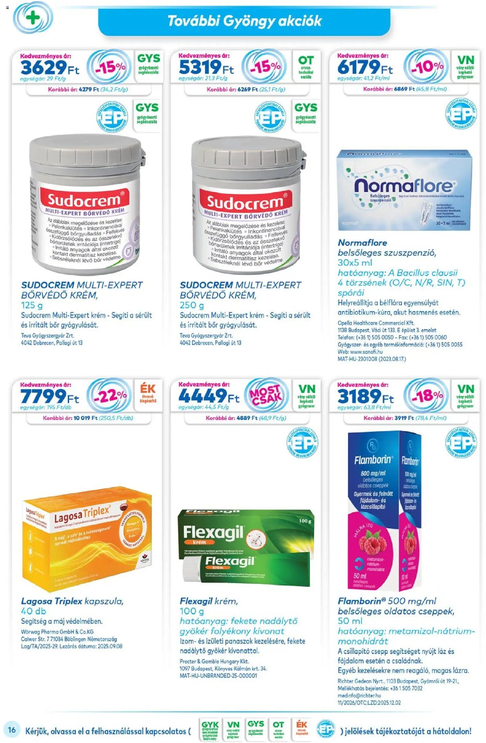 Gyöngy Patikák újság 2026.02.01. Akciós újság Gyöngy Patikák (2026-02-01 - 2026-02-28)