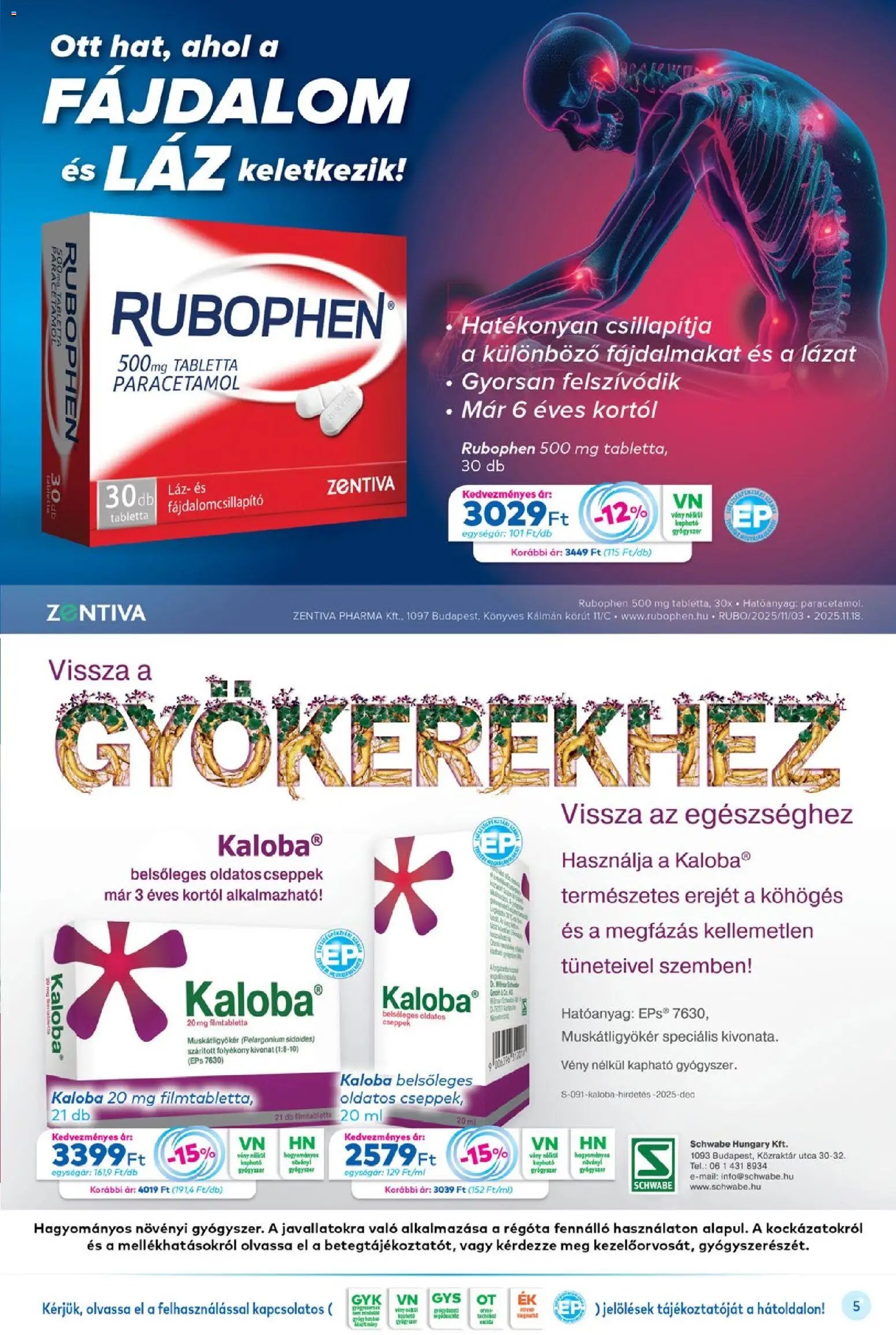 Gyöngy Patikák újság 2026.02.01. Akciós újság Gyöngy Patikák (2026-02-01 - 2026-02-28)