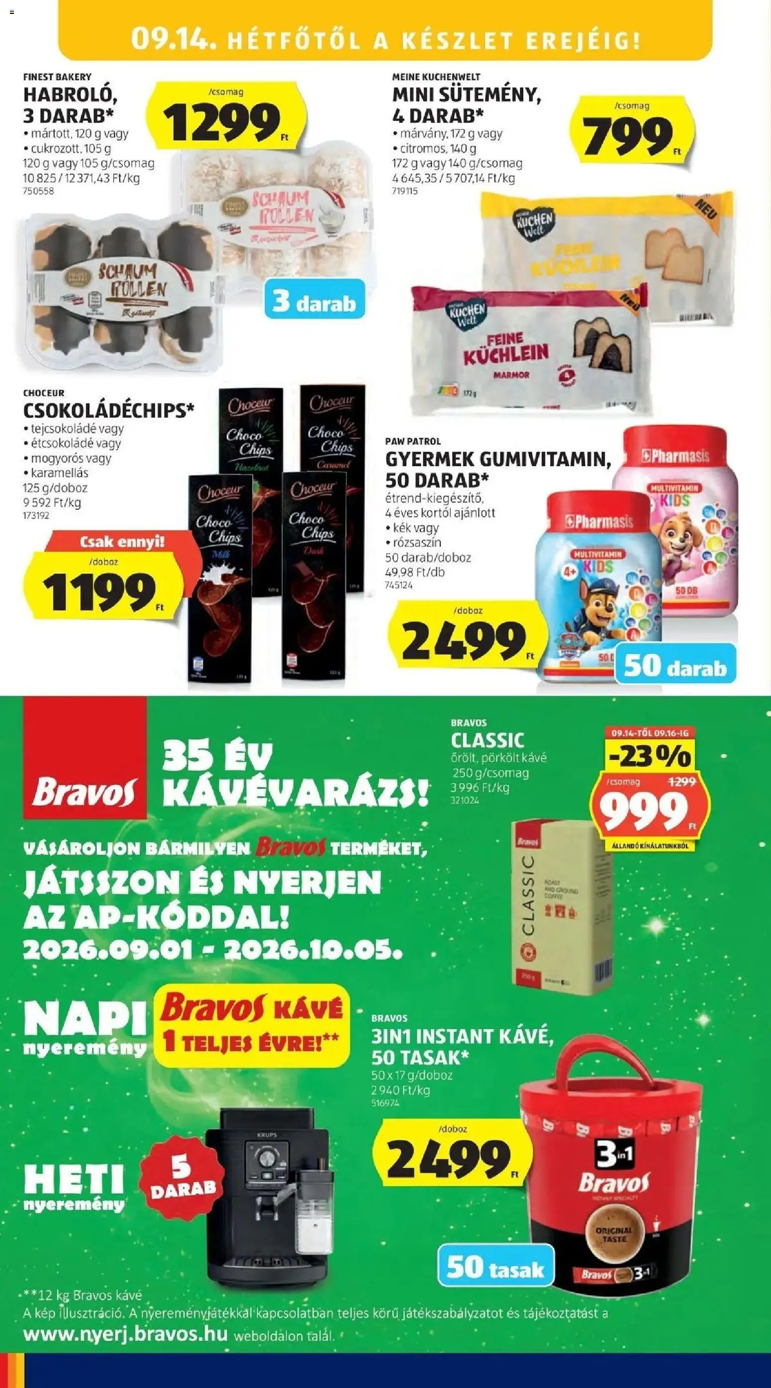 Aldi újság 2026.09.05. Aldi aktuális akciós újság