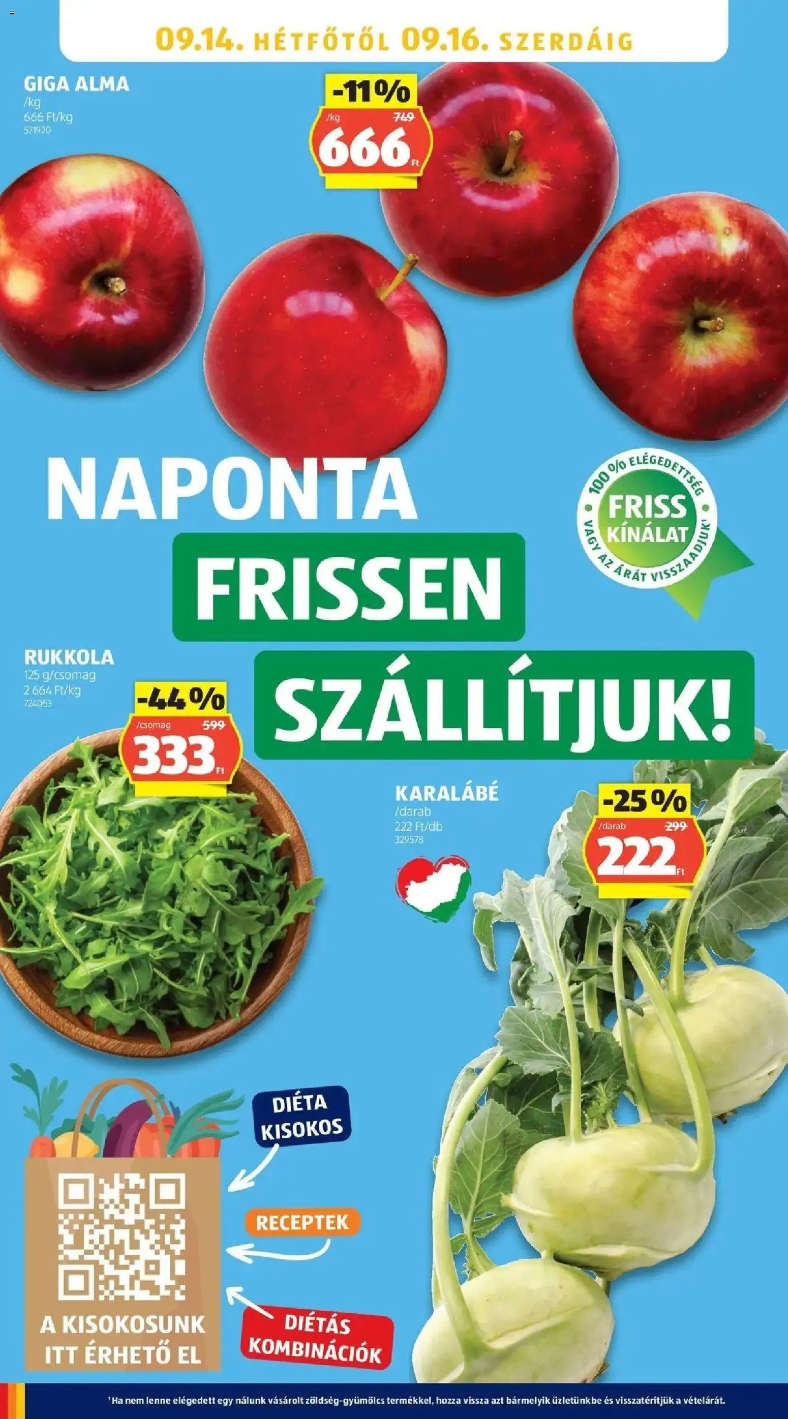 Aldi újság 2026.09.05. Aldi aktuális akciós újság