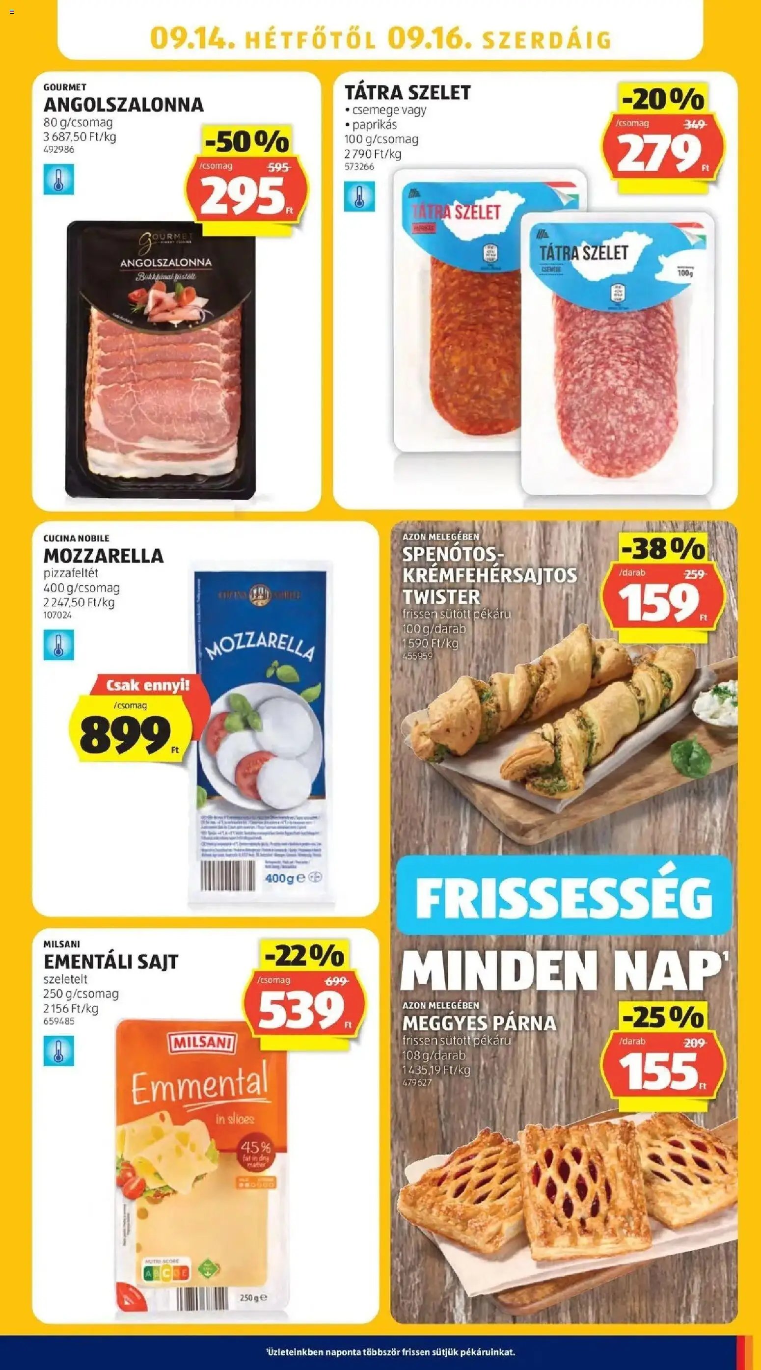 Aldi újság 2026.09.05. Aldi aktuális akciós újság